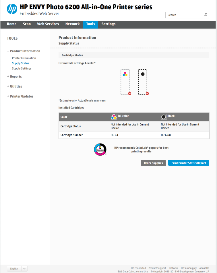 Region change request HP Envy 6230 - HP Support Community - 9300015