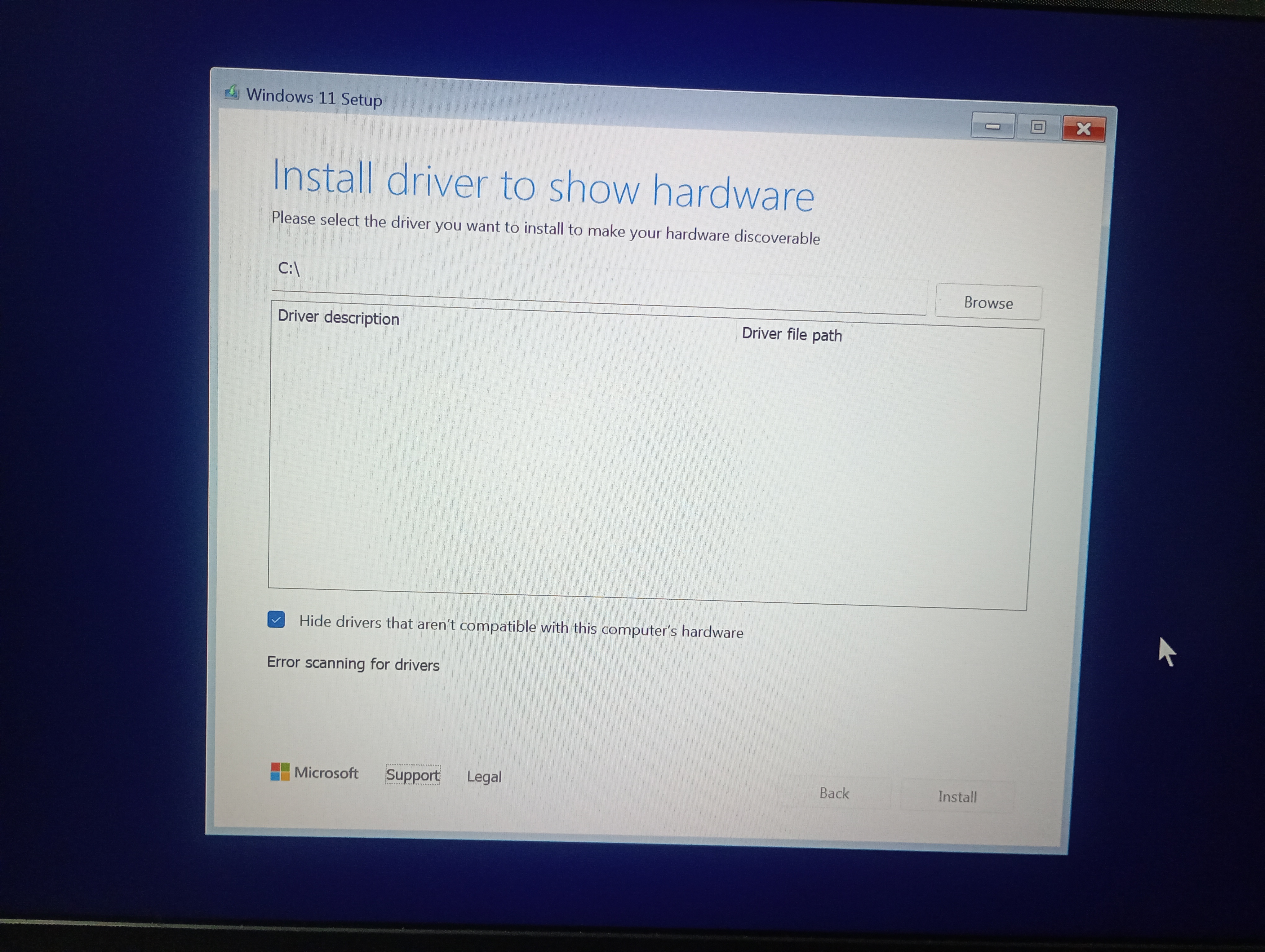 I am unable to install windows 10 as the setup is asking for... - HP ...