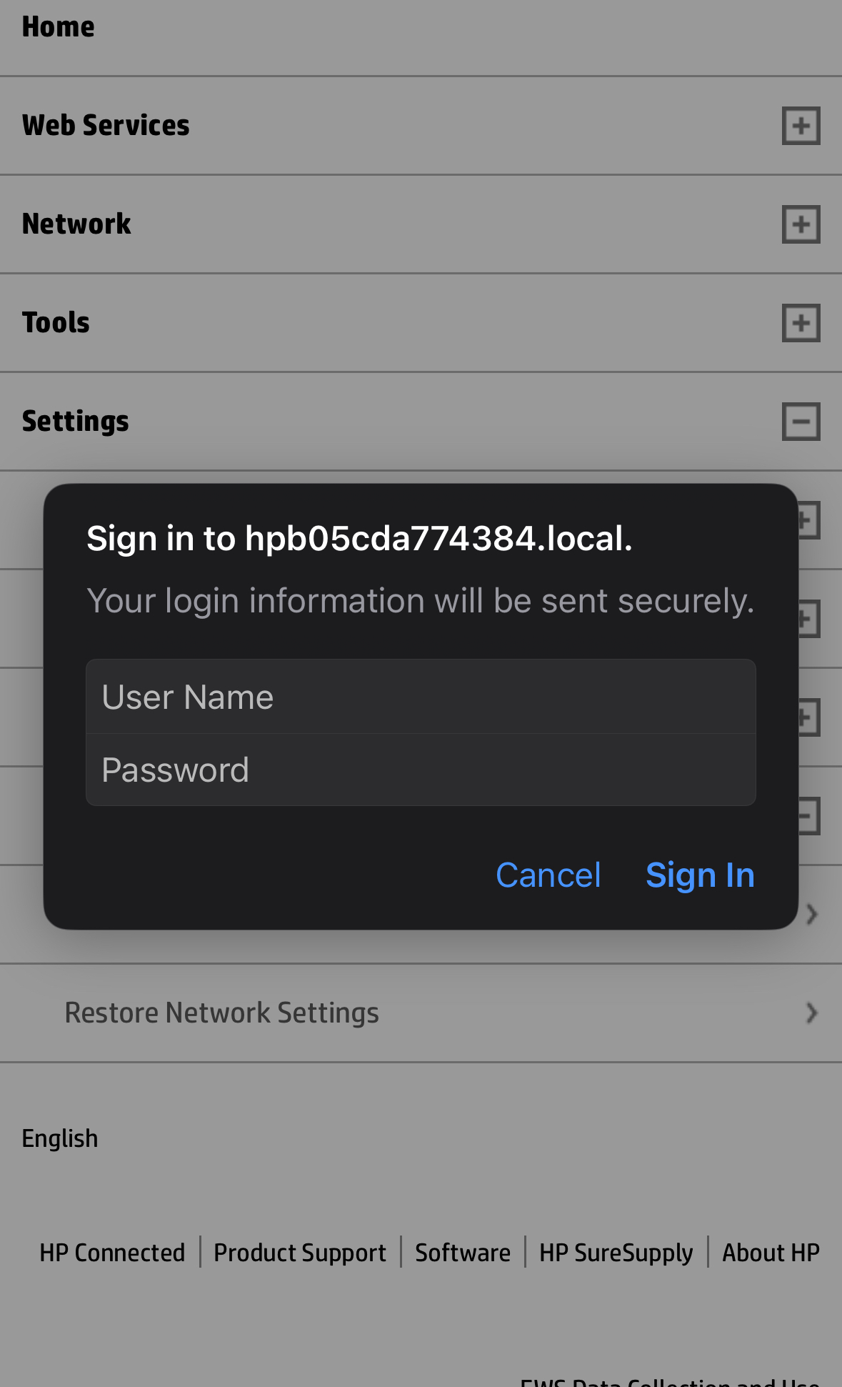 Unable to reset my printer - HP Support Community - 9309611
