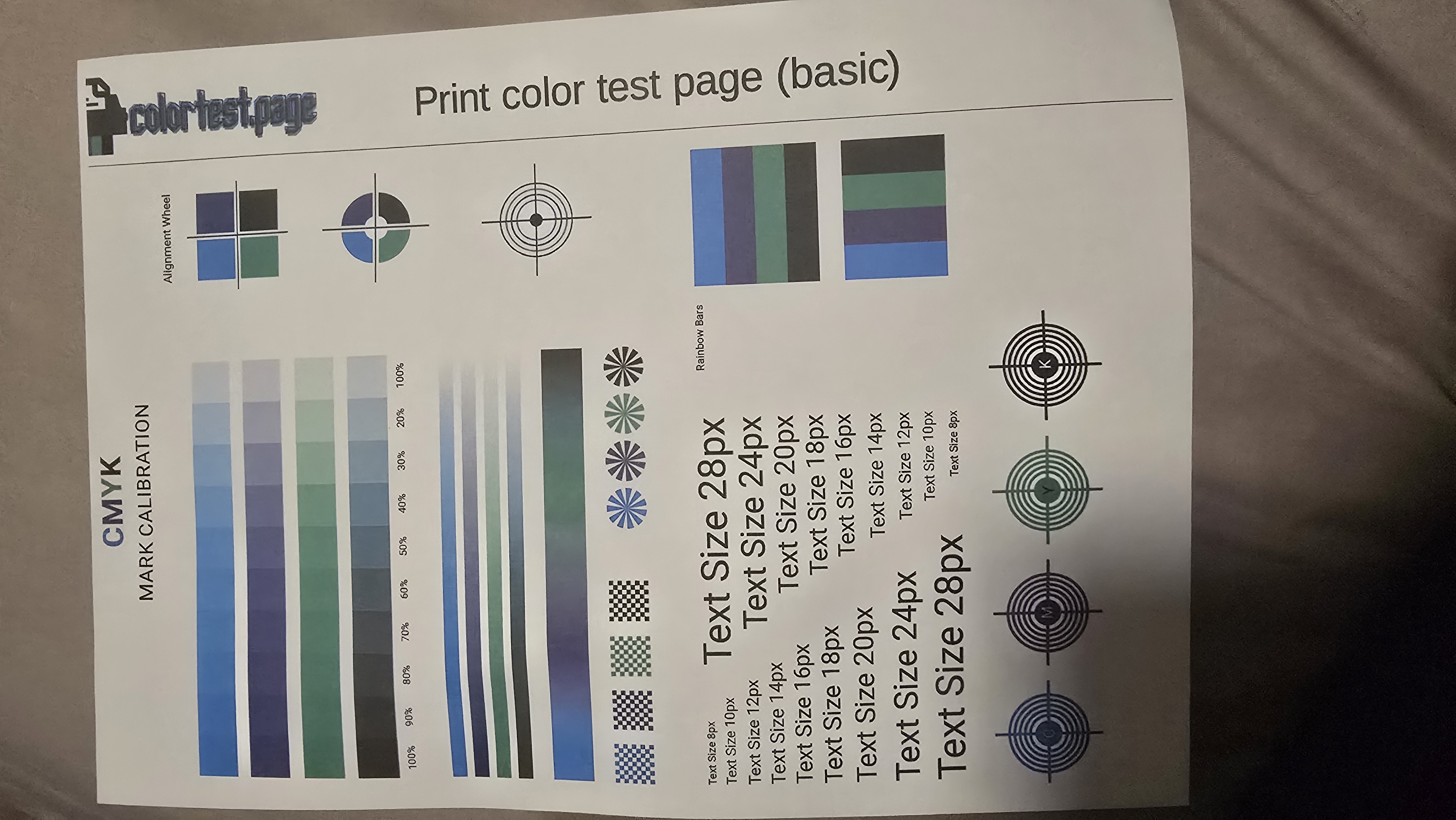 Ink not printing correct colour - HP Support Community - 9311663