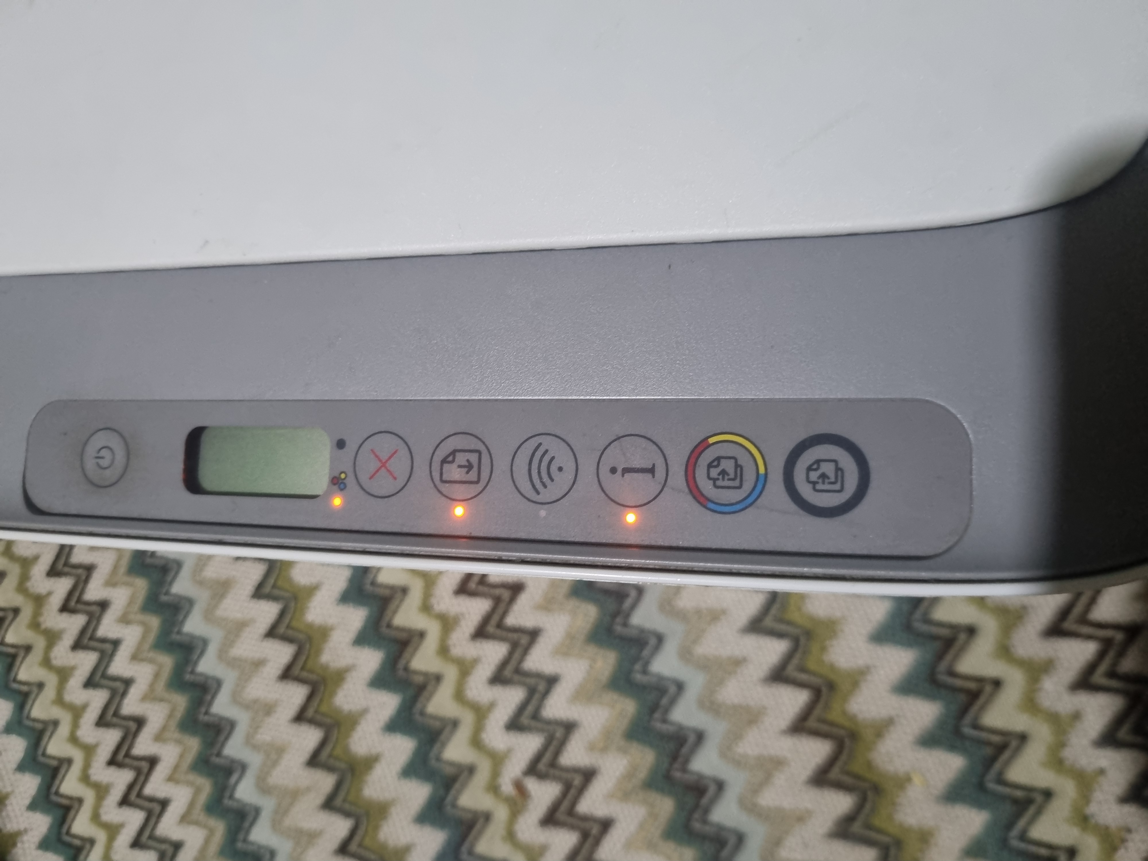 Red lights stock error - HP Support Community - 9324485