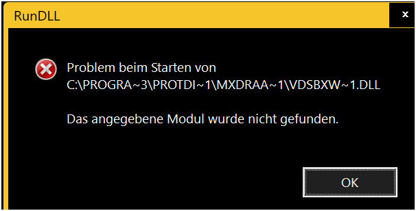 Restart my computer getting that RunDLL Window - HP Support Community ...
