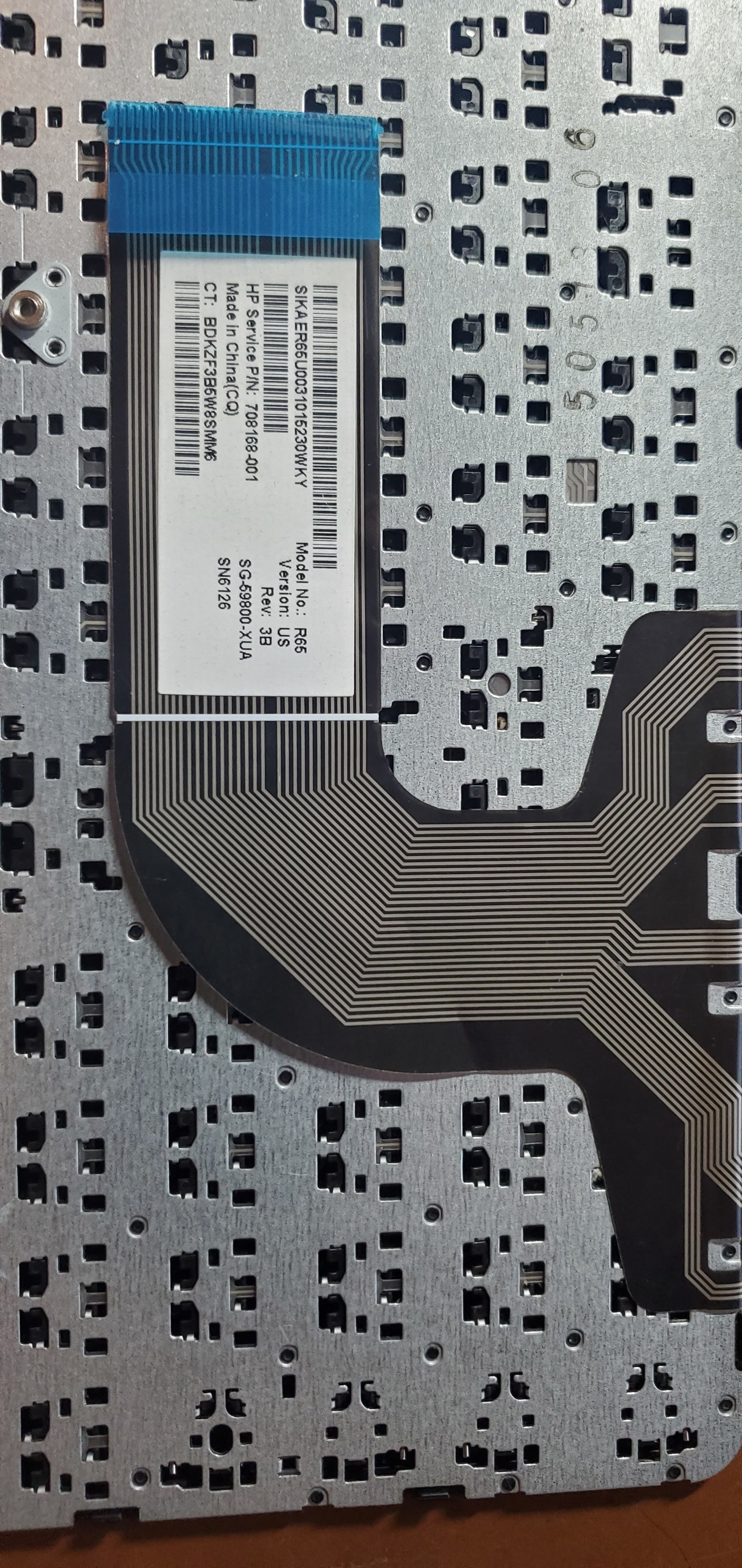 Solved: Motherboard Keyboard Connector - HP Support Community - 9327726