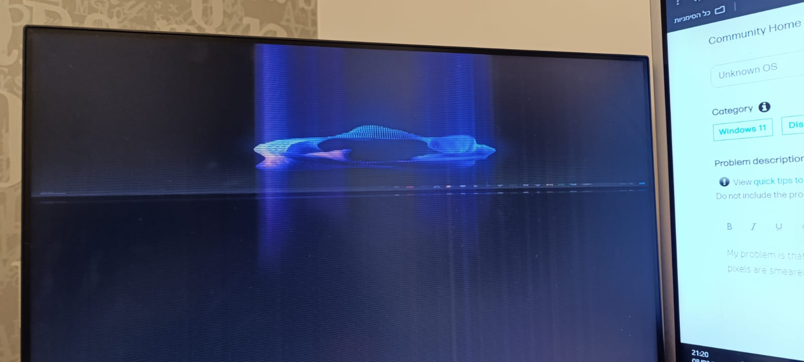 Pixel problems - HP Support Community - 9335045