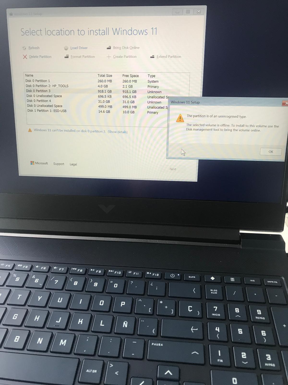 Solved: Install driver to show hardware during windows 11 installati ...