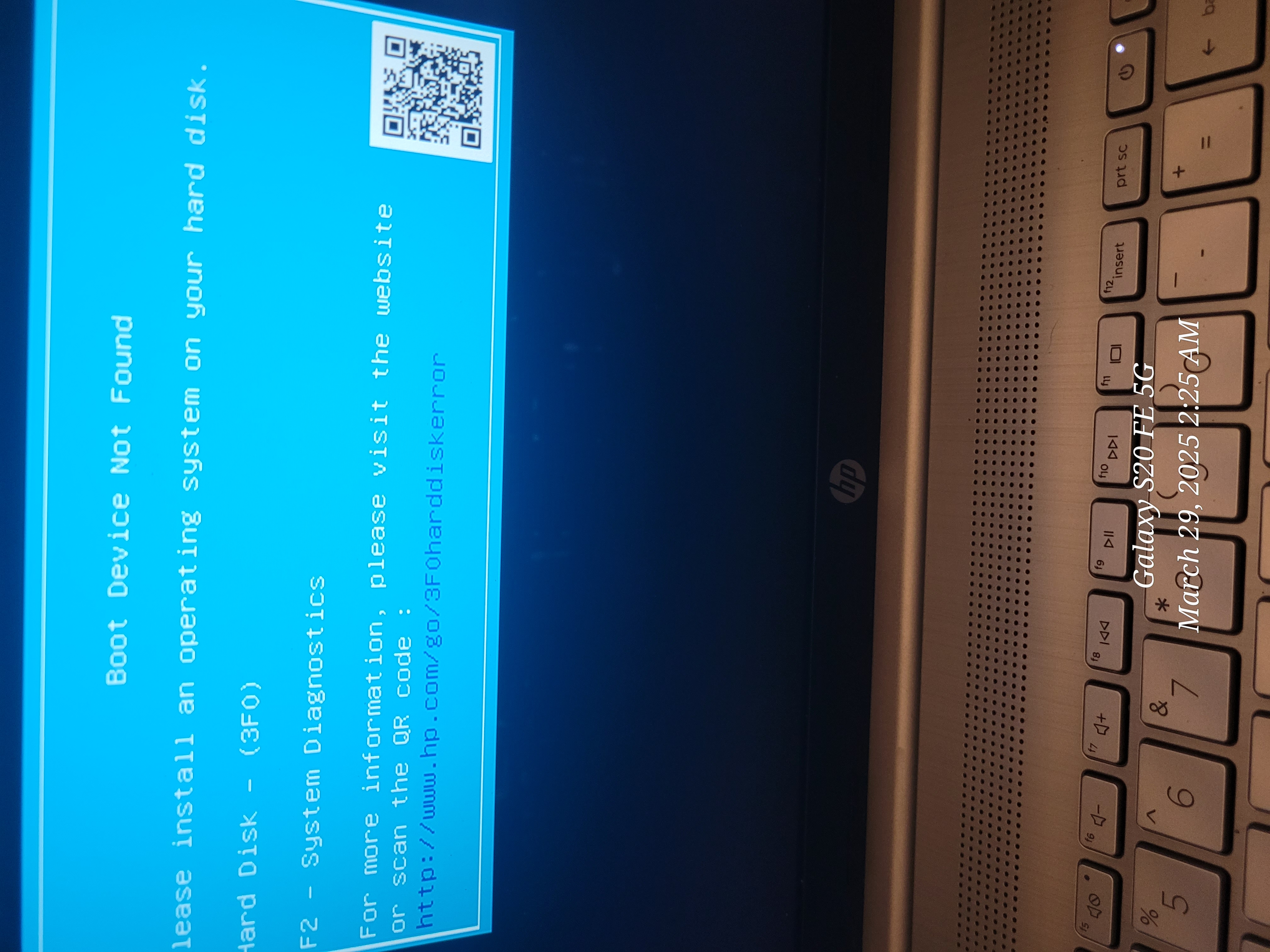 Instal operating system on hard disk - HP Support Community - 9354921