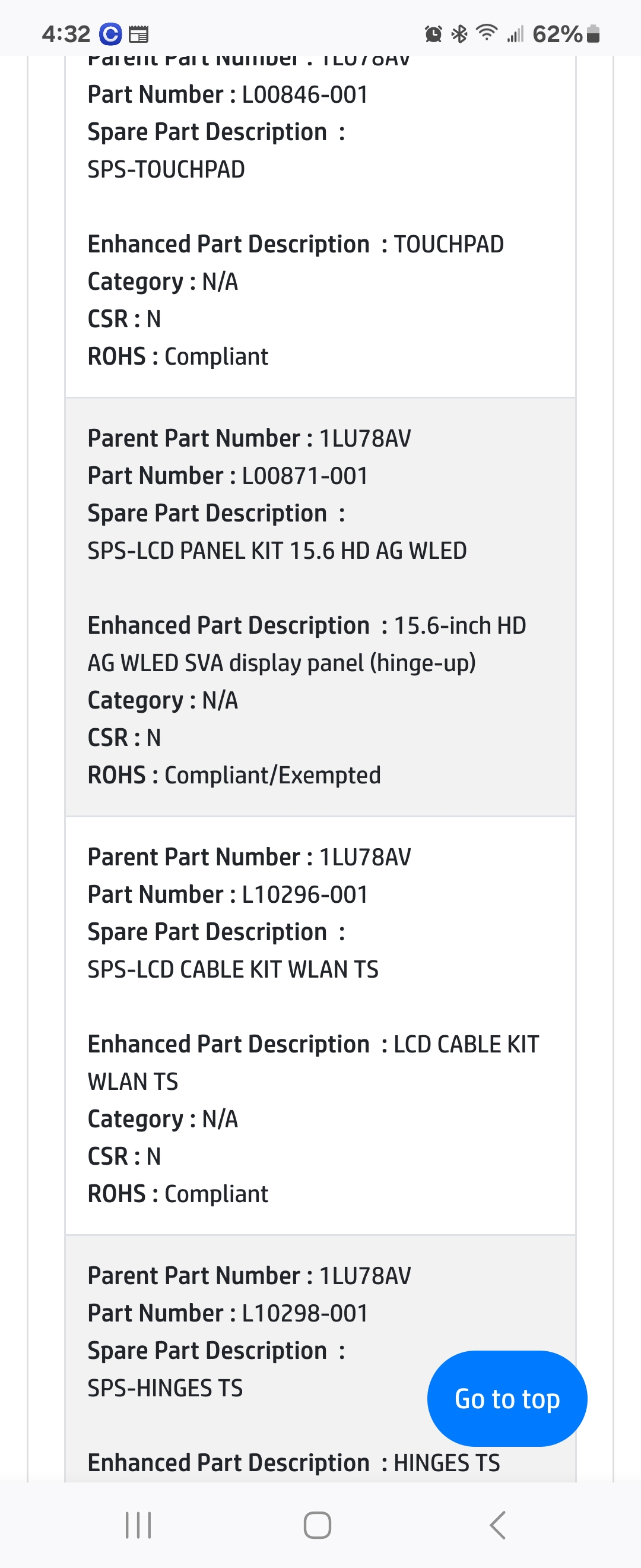 Replacing a Damaged Probook 450 G5 Screen - HP Support Community