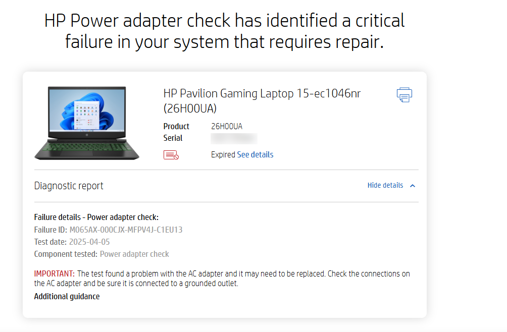 Adapter not sending working properly (not sending data) - HP Support ...