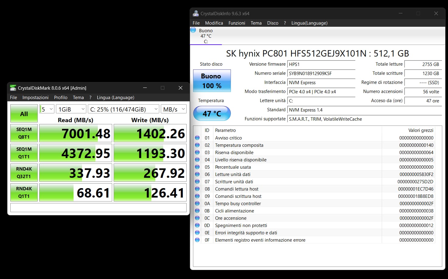 SK hynix PC801 slow write speed - HP Support Community - 9375322