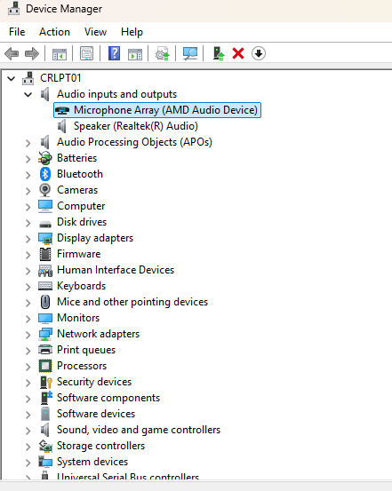 Built-in microphone not detected by the system and/or Window... - HP ...