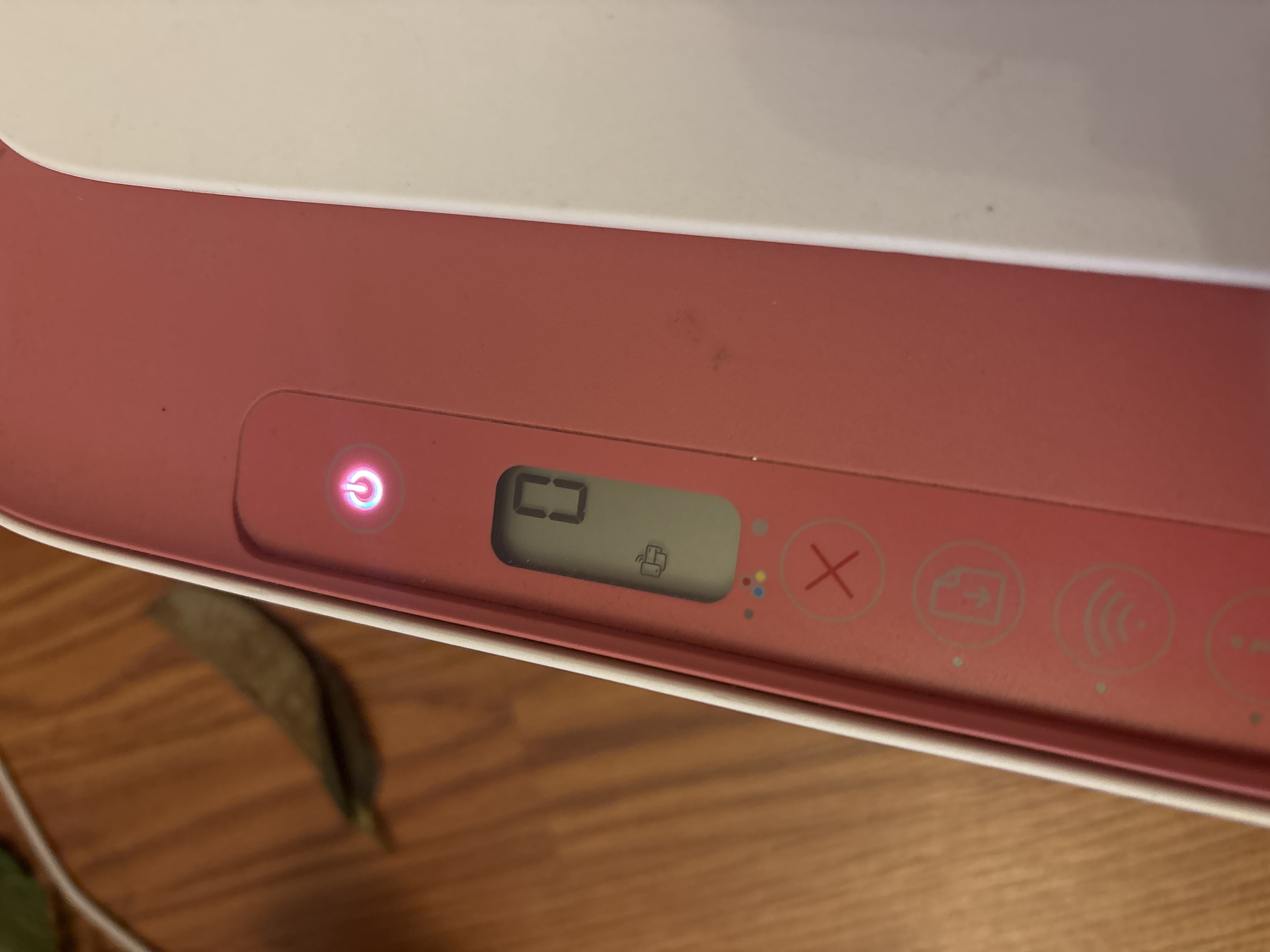 There is a o and the screen and power button is blinking - HP Support ...