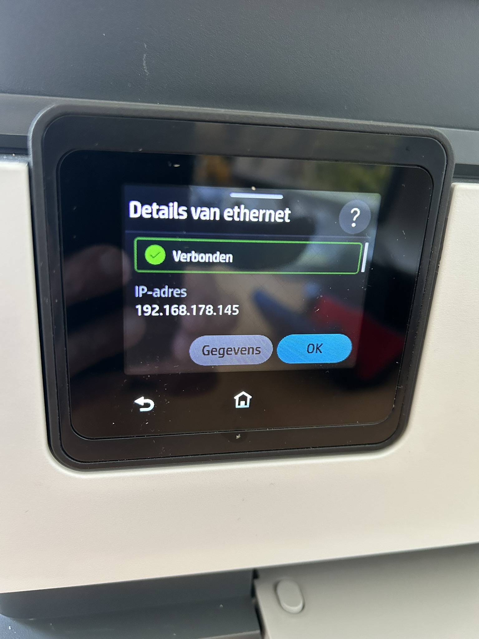 printer not installed with ethernet - HP Support Community - 9387691