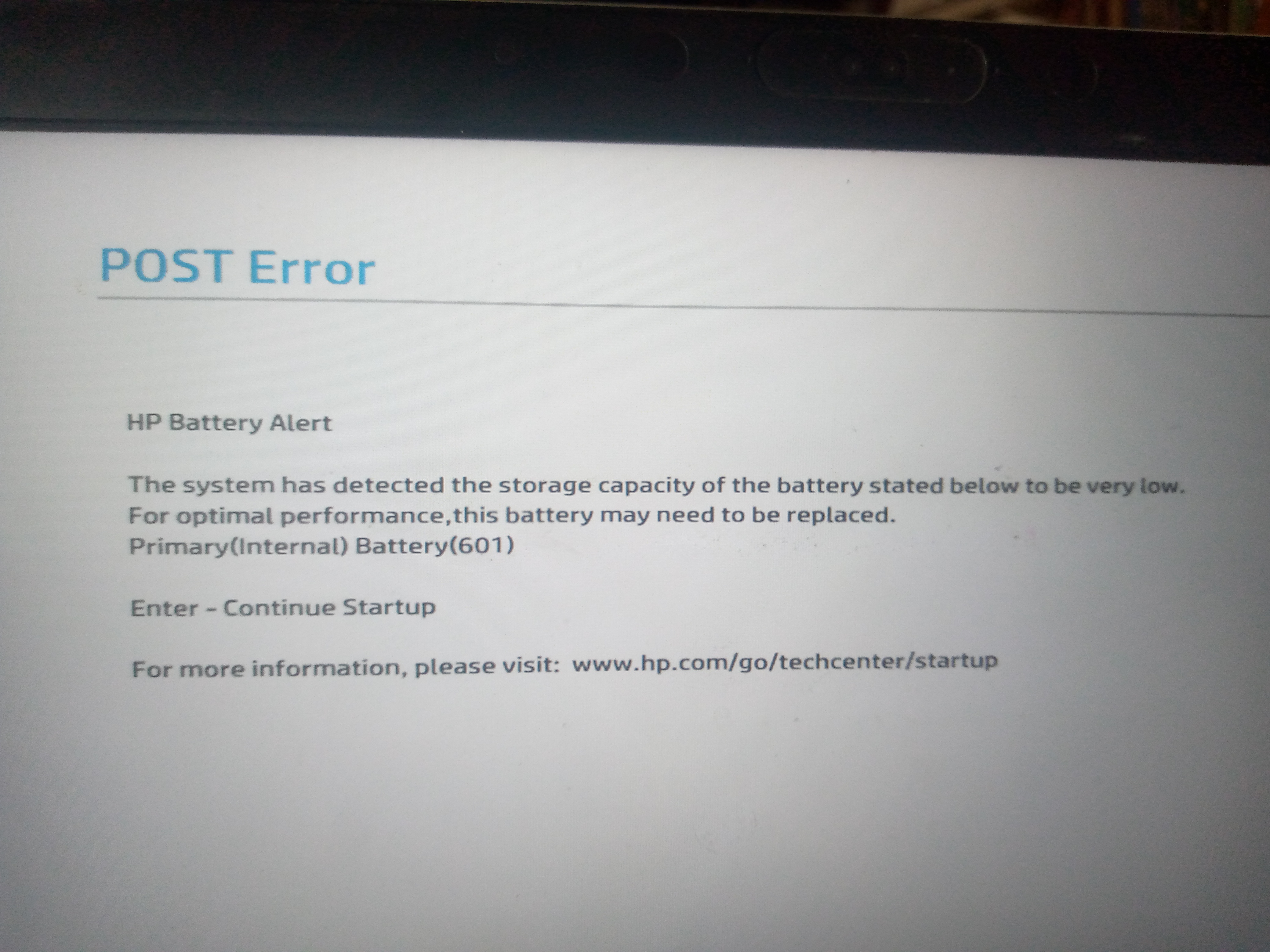I have battery problem - HP Support Community - 9393342