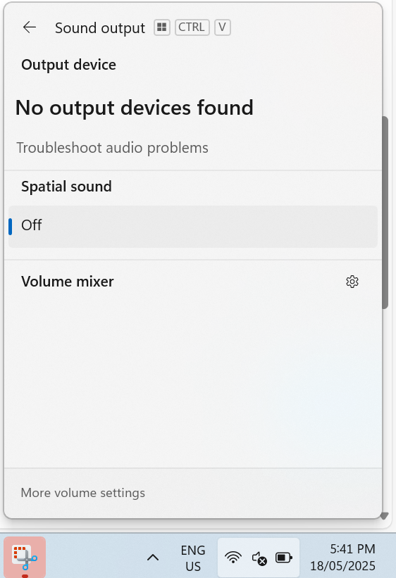 Solved: No Audio Output Devices found (no speakers) - windows 11 - E ...