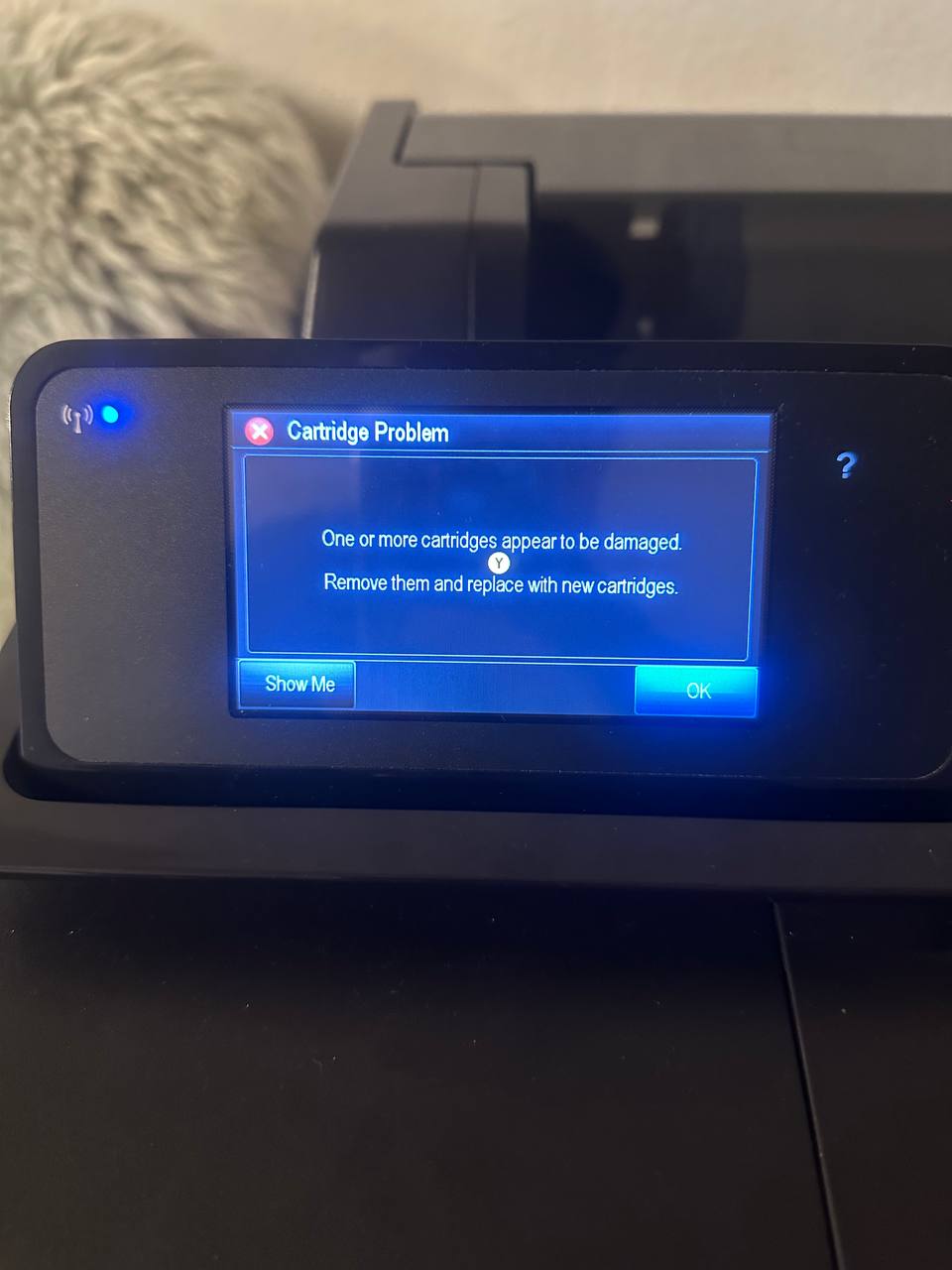 Printer fejl - HP Support Community - 9403568
