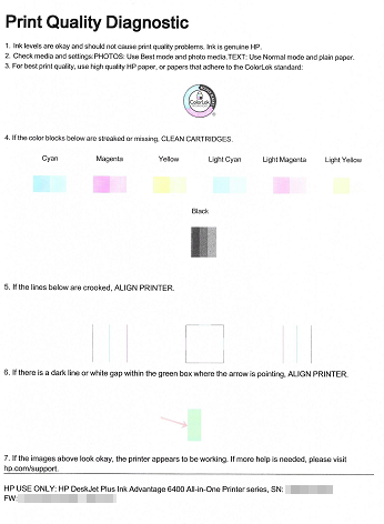 Envy 6000 only prints half a page - HP Support Community - 9403853