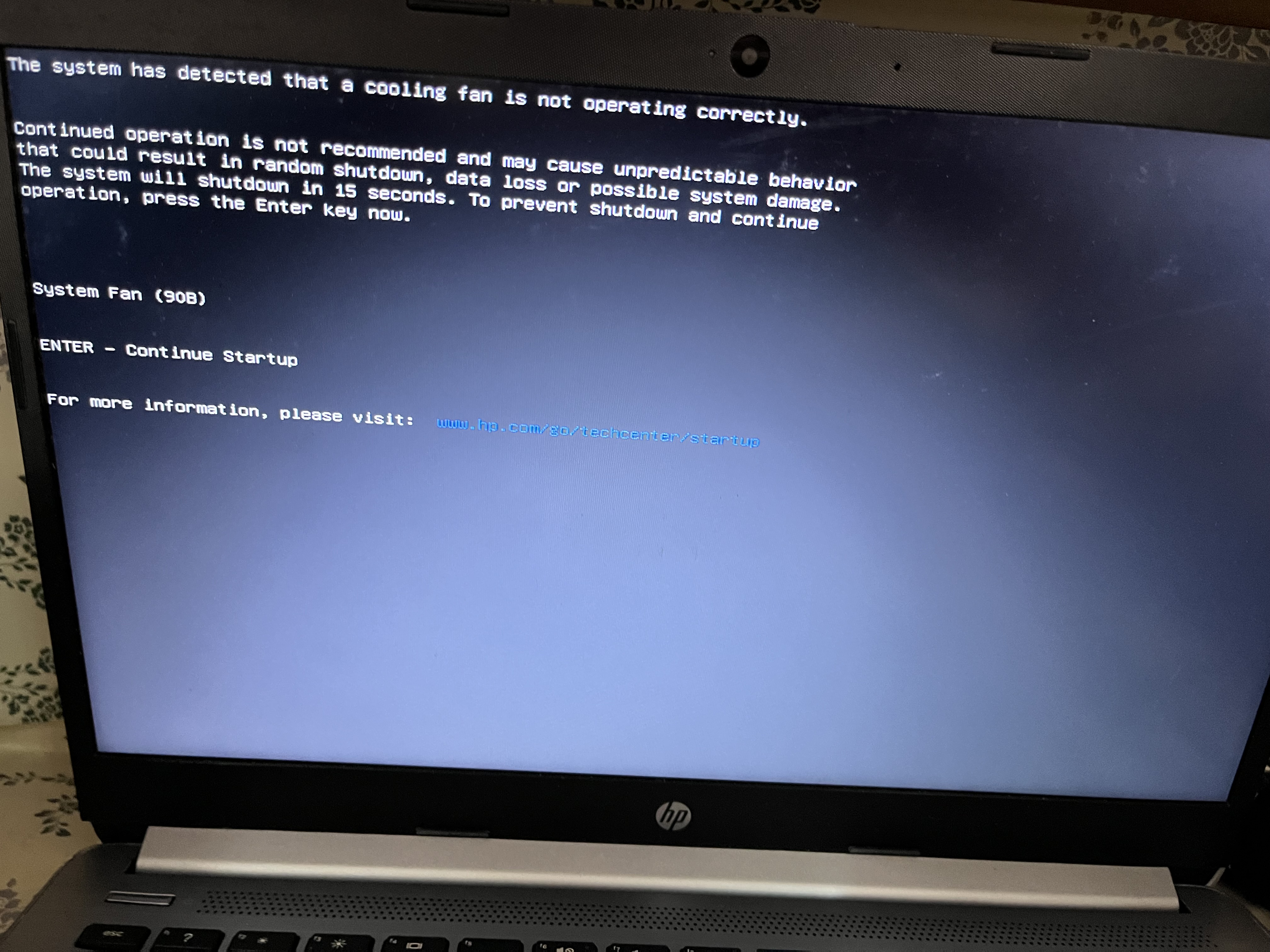 Solved: my laptop issue is cooling system, how to fix it? - HP Support ...