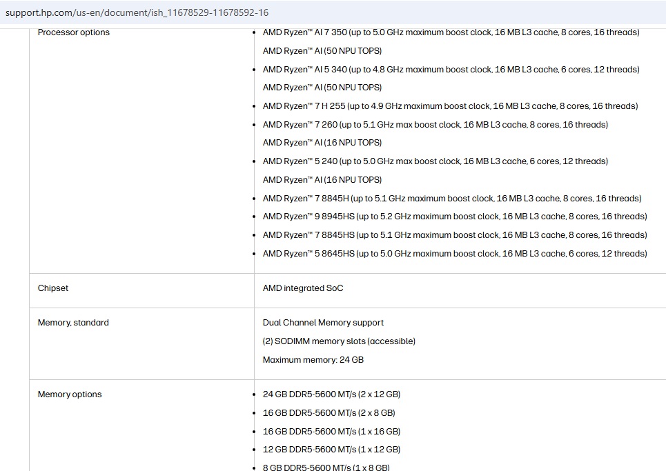 View of Solved: Ram speed after upgrade - HP Support Community - 9417181