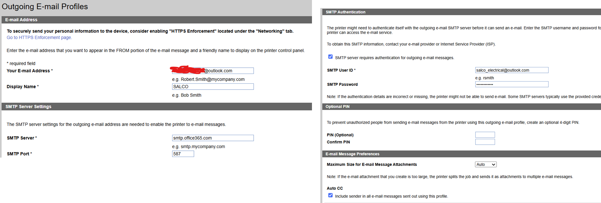 scan to email password not recognized - HP Support Community - 9420927