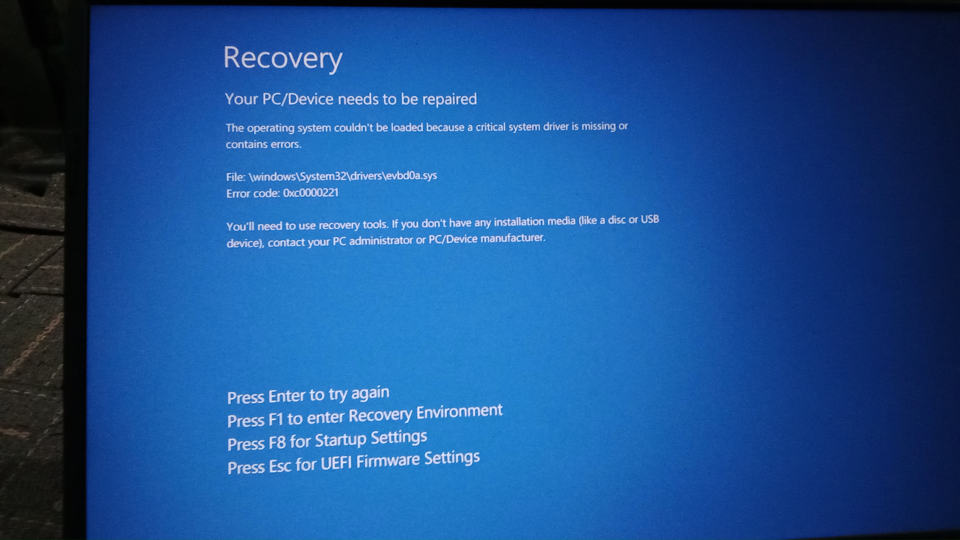 My laptop is not open and fails when os bios load showing yo... - HP ...