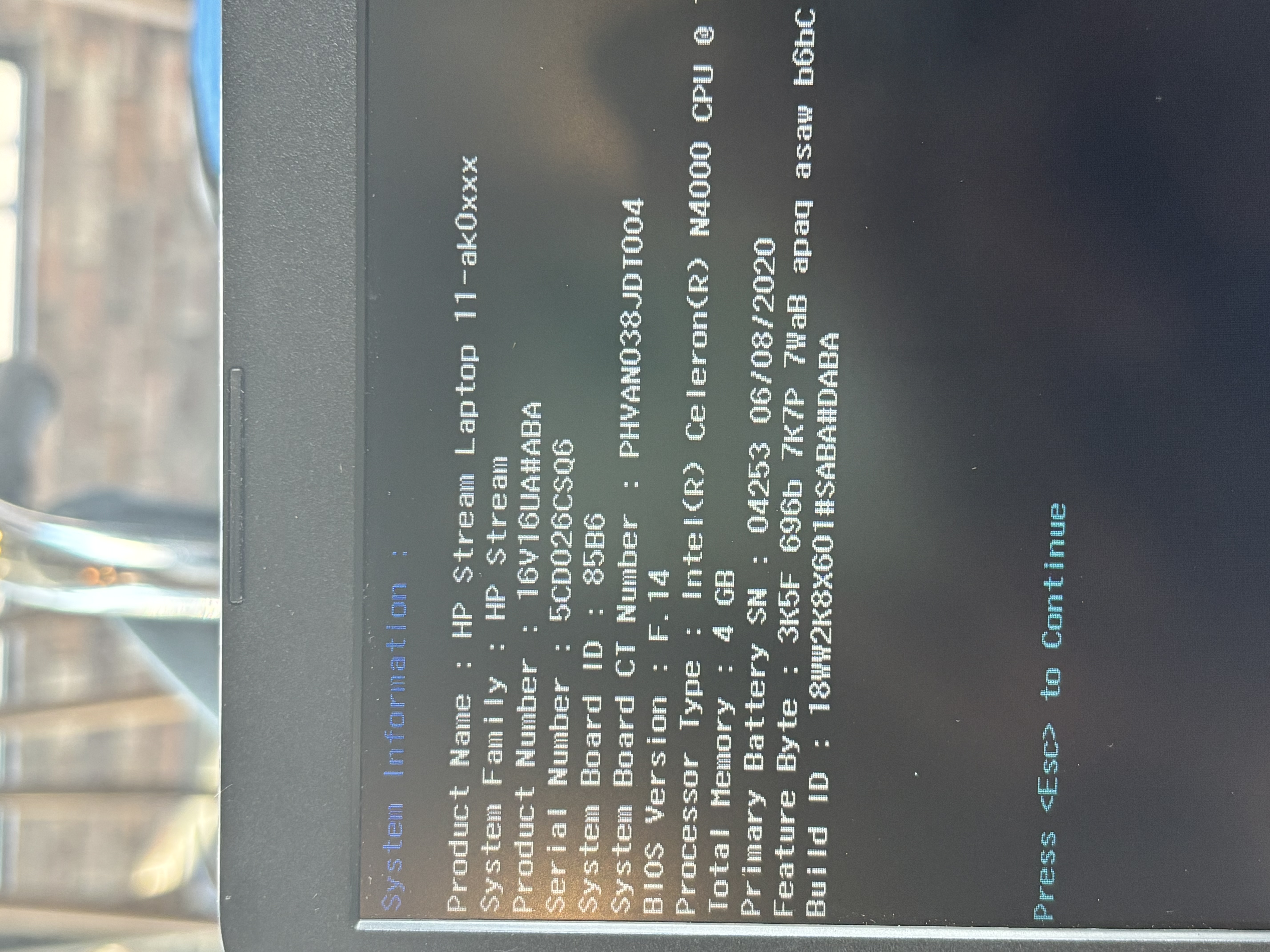 I need links for BIOS and Recovery media - HP Support Community
