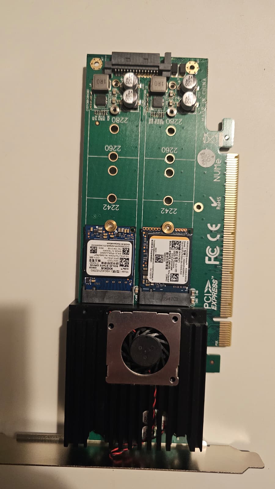 Solved: Third-Party PLX8747 NVMe Card Identified as 