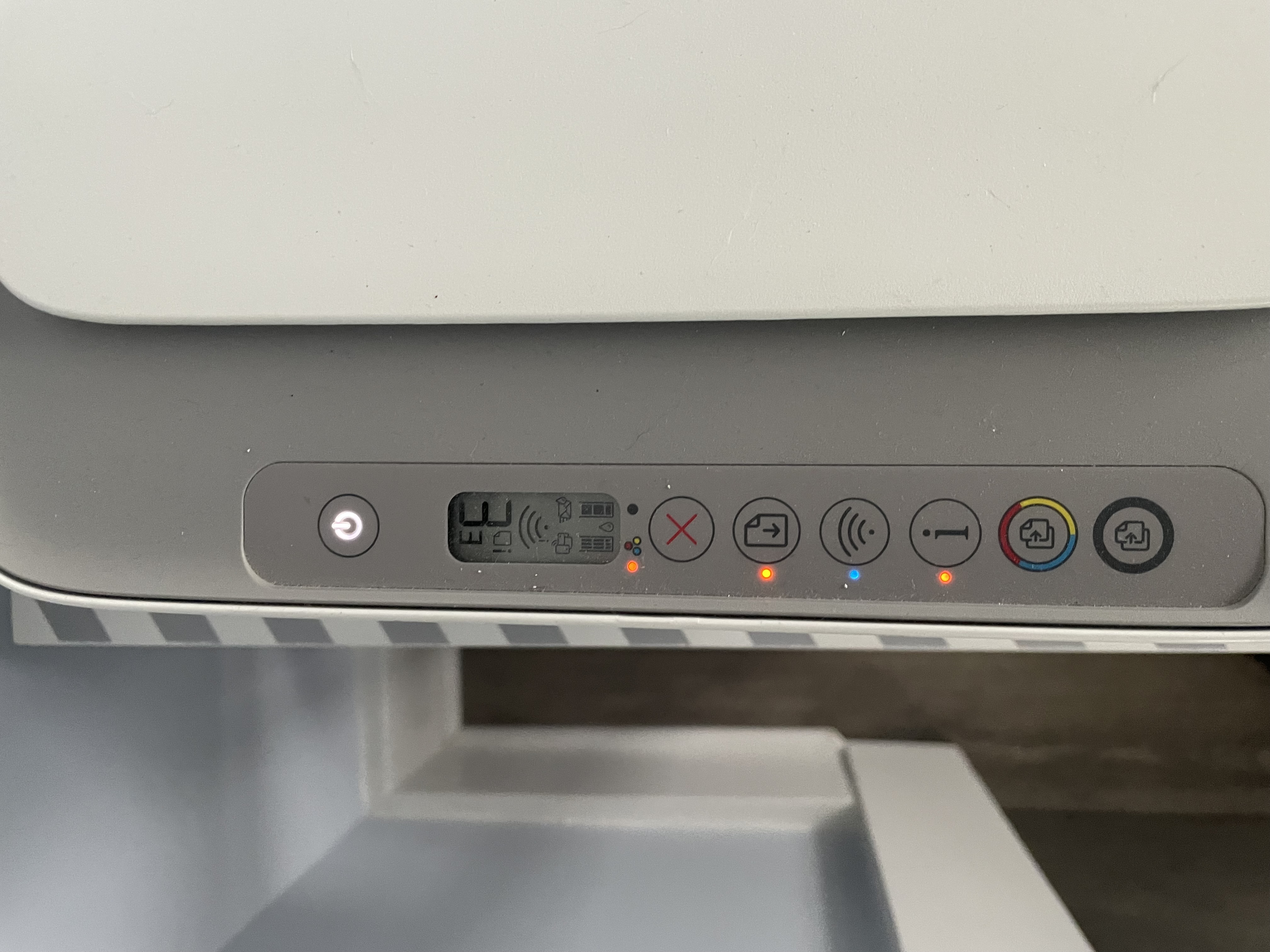 Printer lights blinking - HP Support Community - 9483435