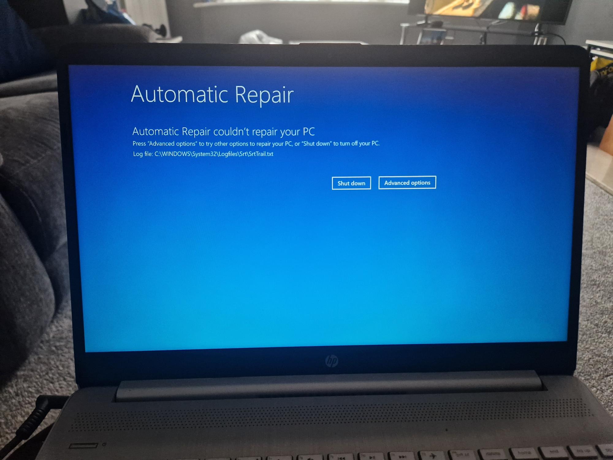 Lap top freezes - HP Support Community - 9499925