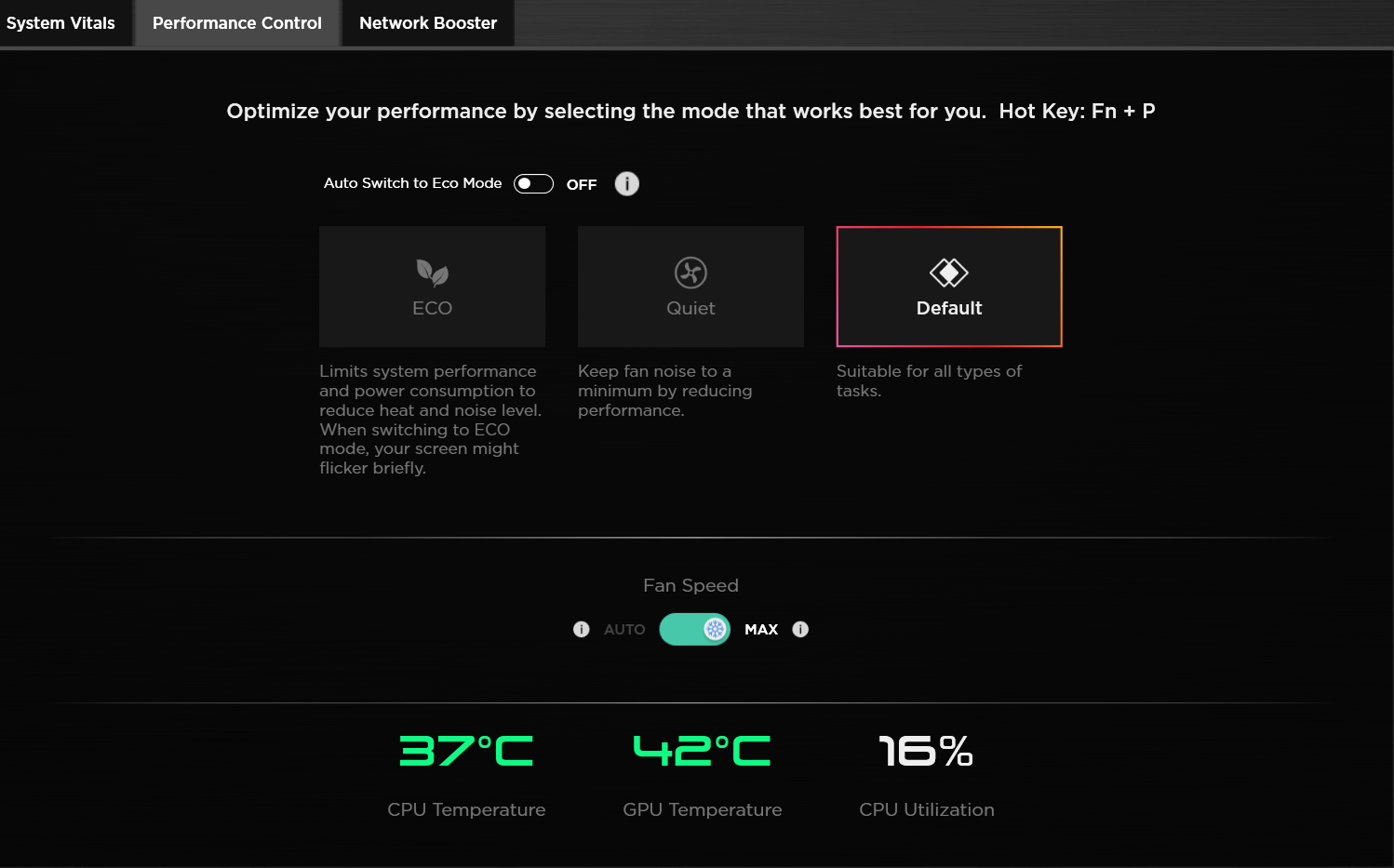 Perfomance mode vanished after an update. - HP Support Community - 9506427