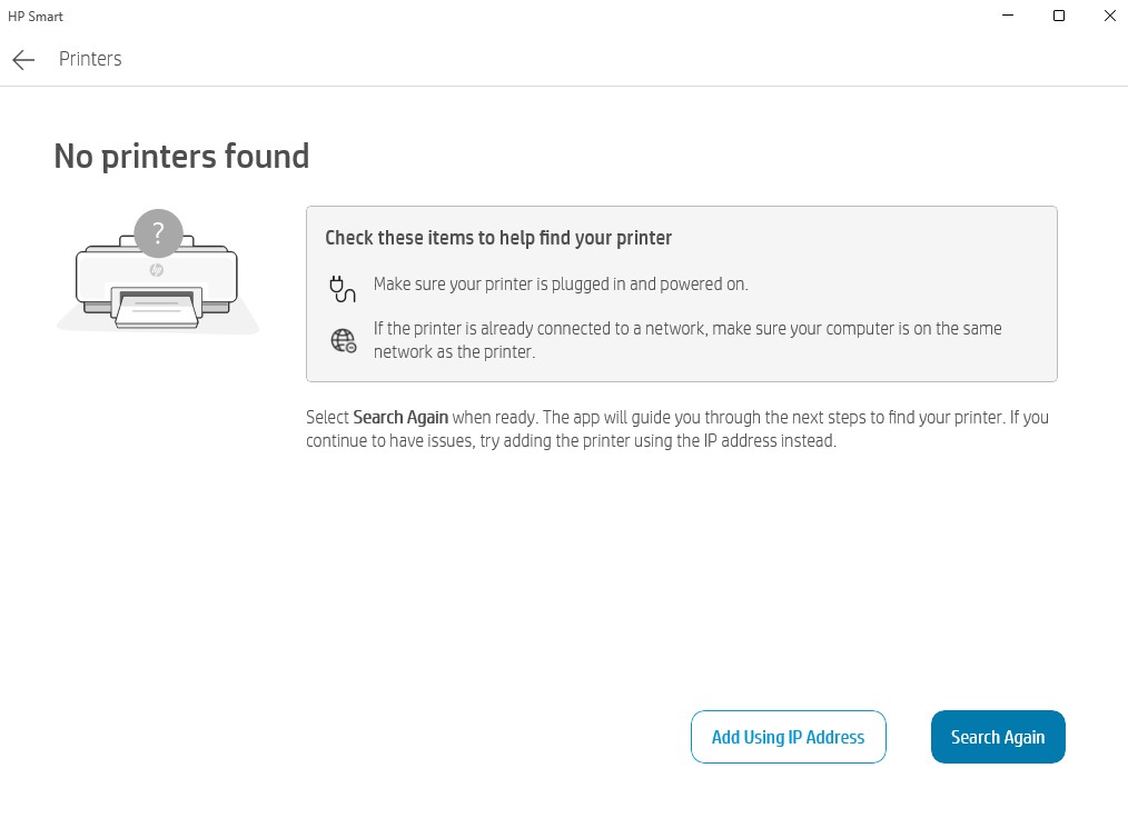 printer setup - HP Support Community - 9520337