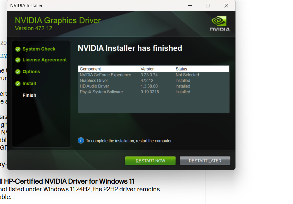NVIDIA GTX 1050 error code 43 on HP Pavilion after Windows 1... - HP ...
