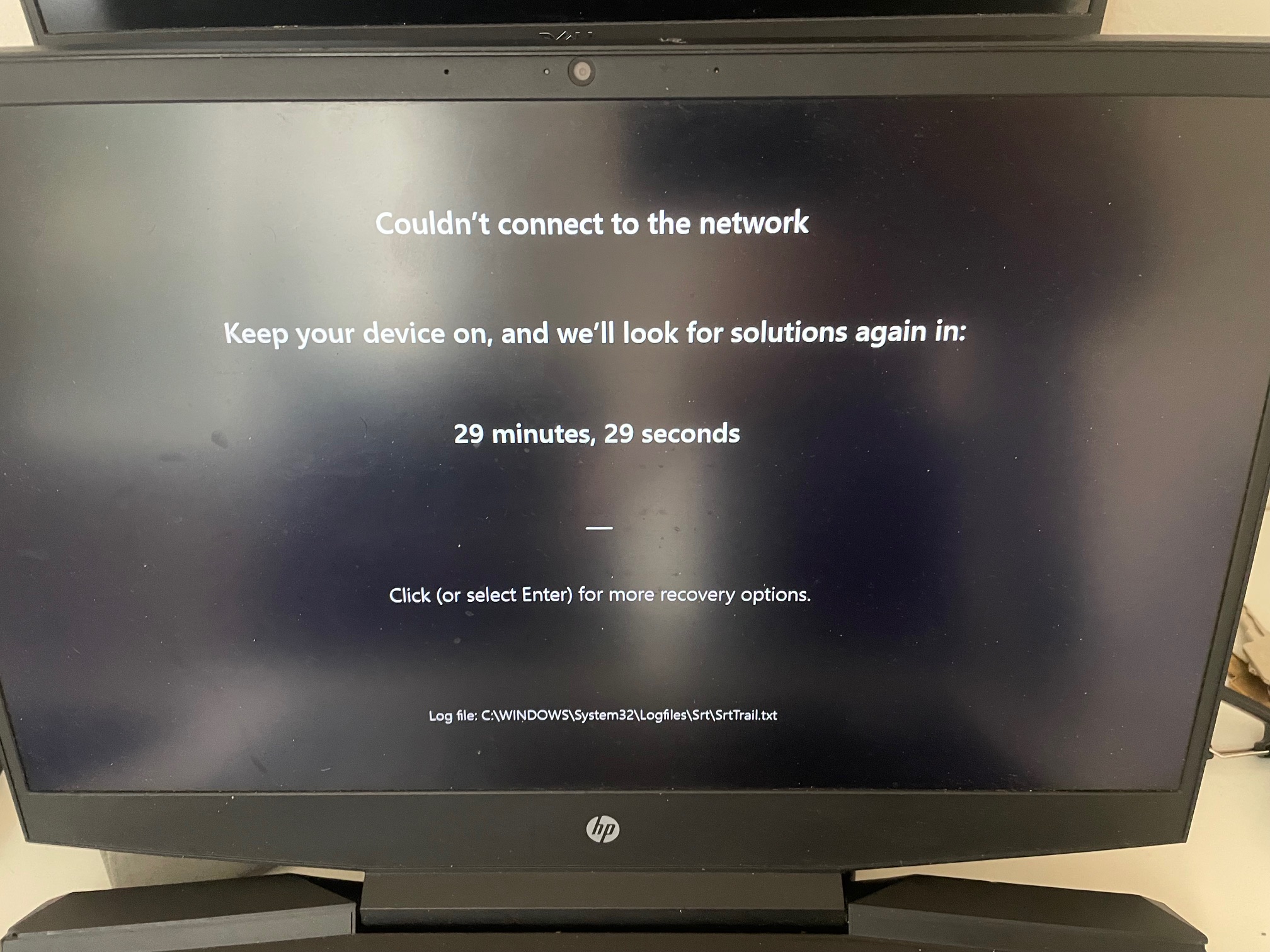 NVIDIA GTX 1050 error code 43 on HP Pavilion after Windows 1