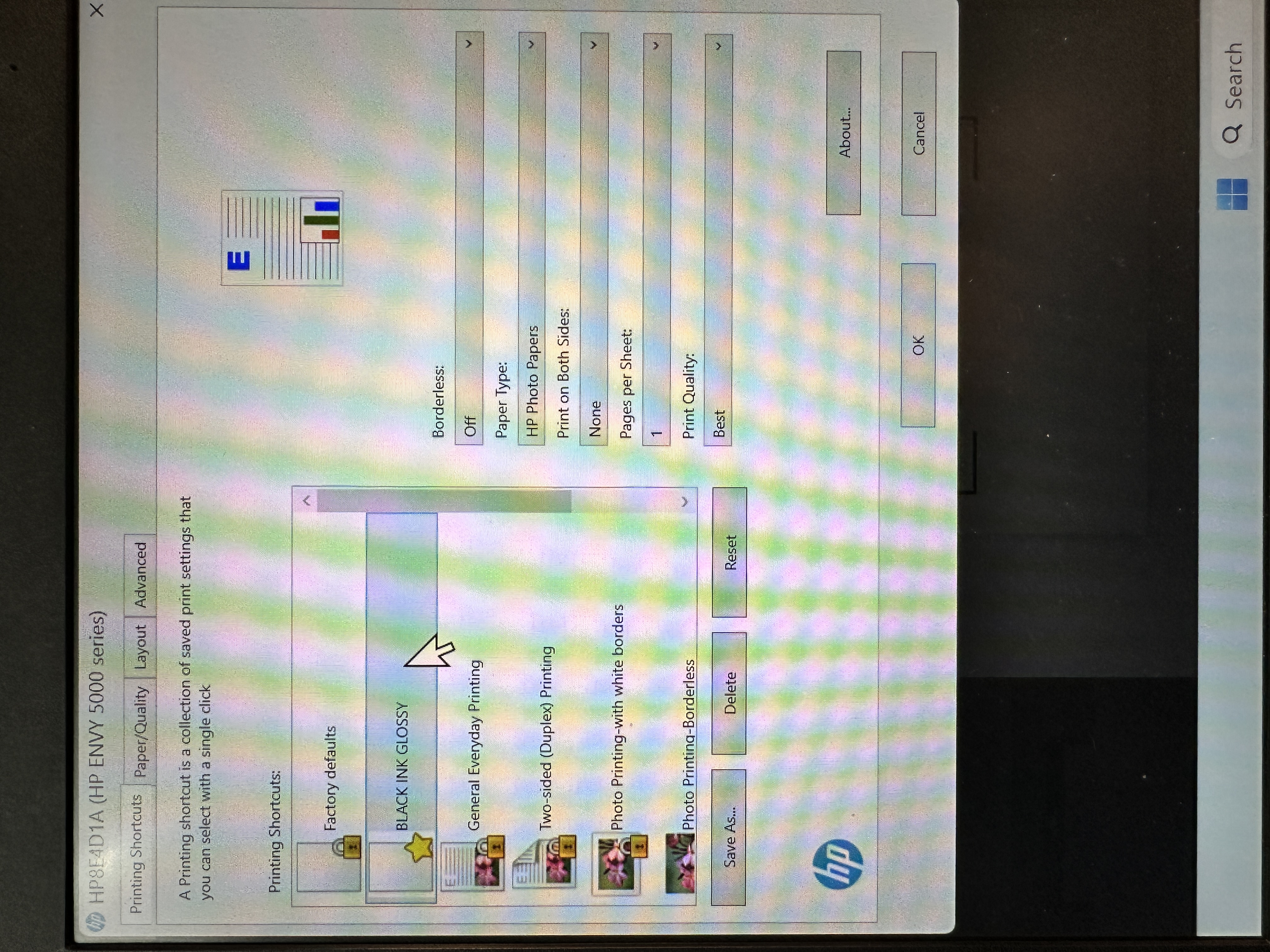 Solved: Default printer settings - HP Support Community - 9526900