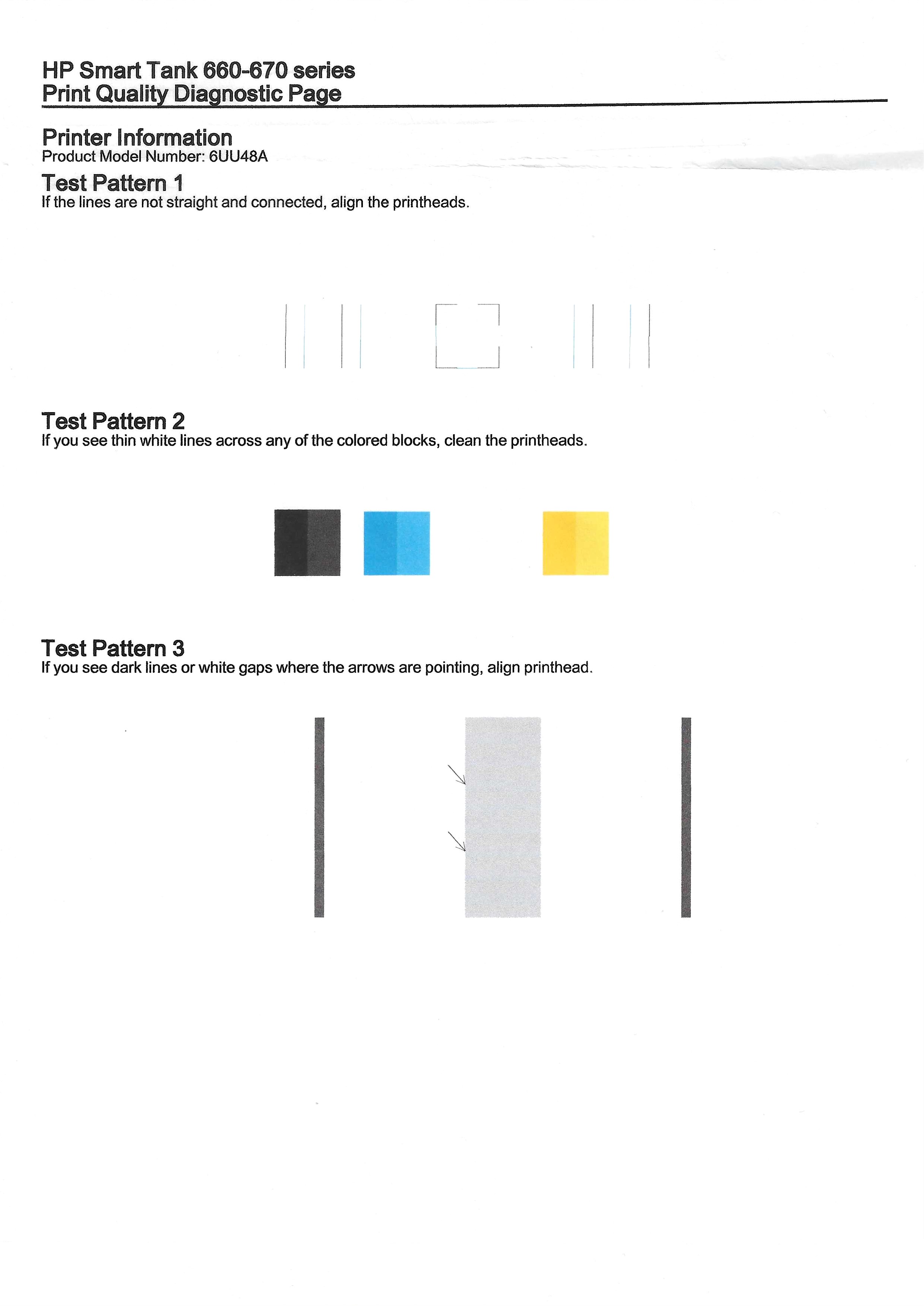 HP Smart Tank 670 - no magenta ink print out - HP Support Community ...