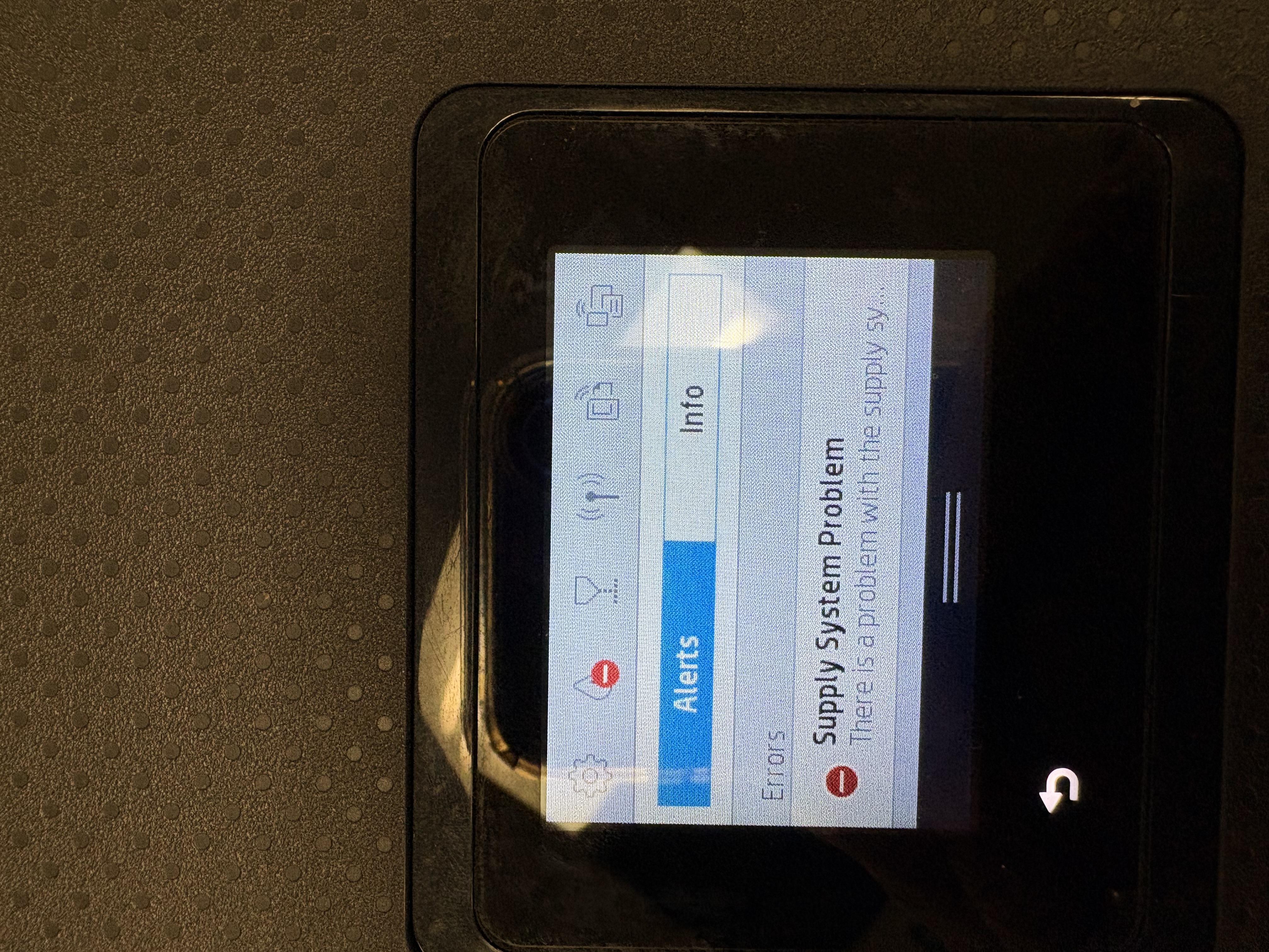 Supply System Problem - HP Support Community - 9530095