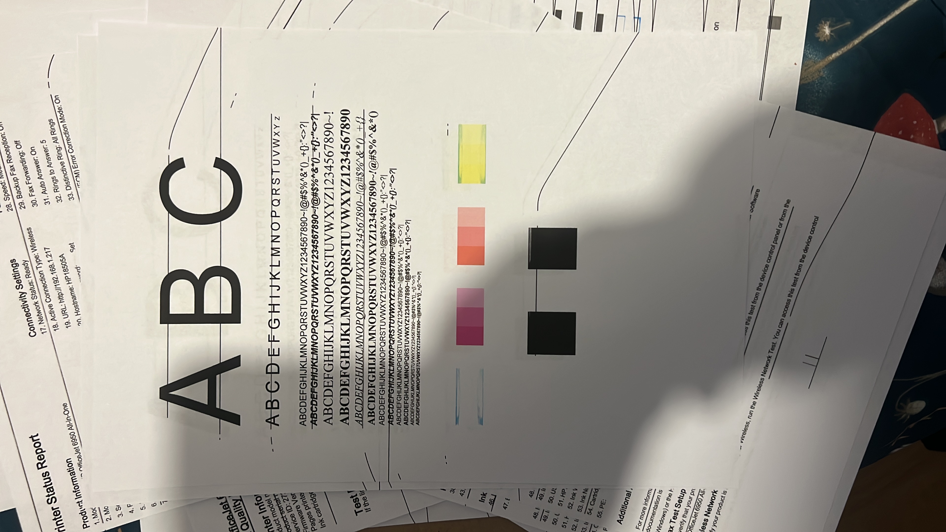 Horizontal thin black lines - HP Support Community - 9548380