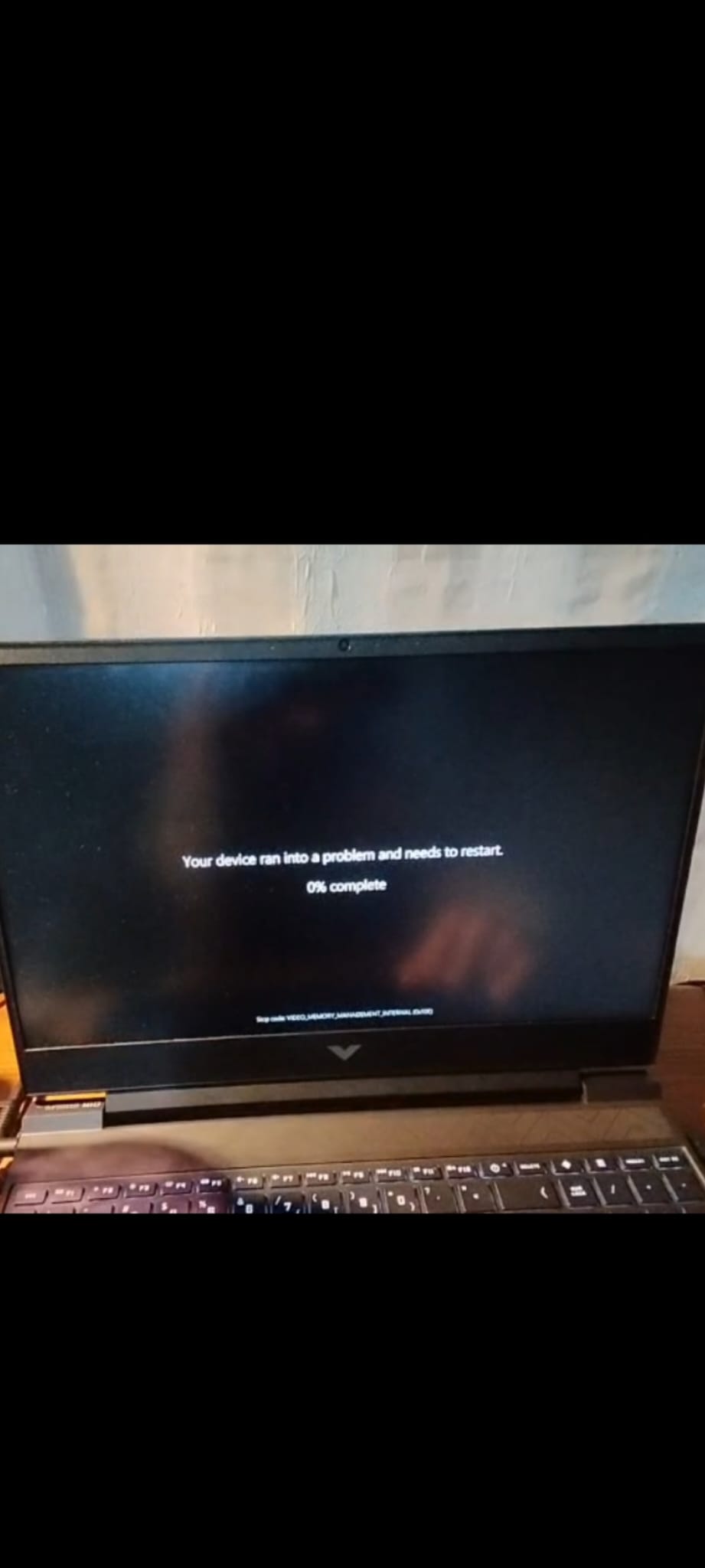 Windowsデスクトップ hahahaa0075 HP Victus 15-fa1015np – Multiple critical failures after 2 f