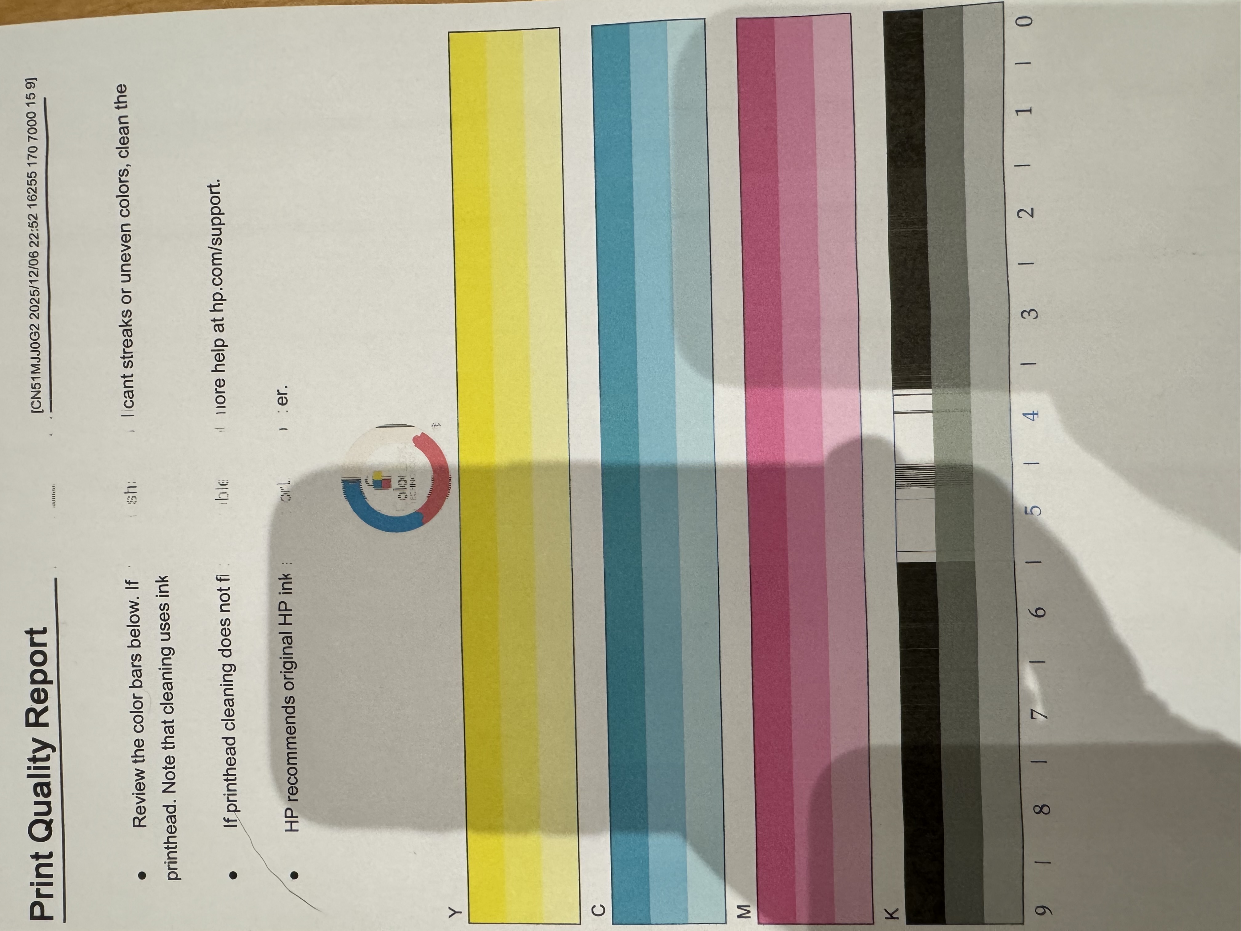 Officejet Pro X476dw Black Ink not printing down middle of p... - HP ...