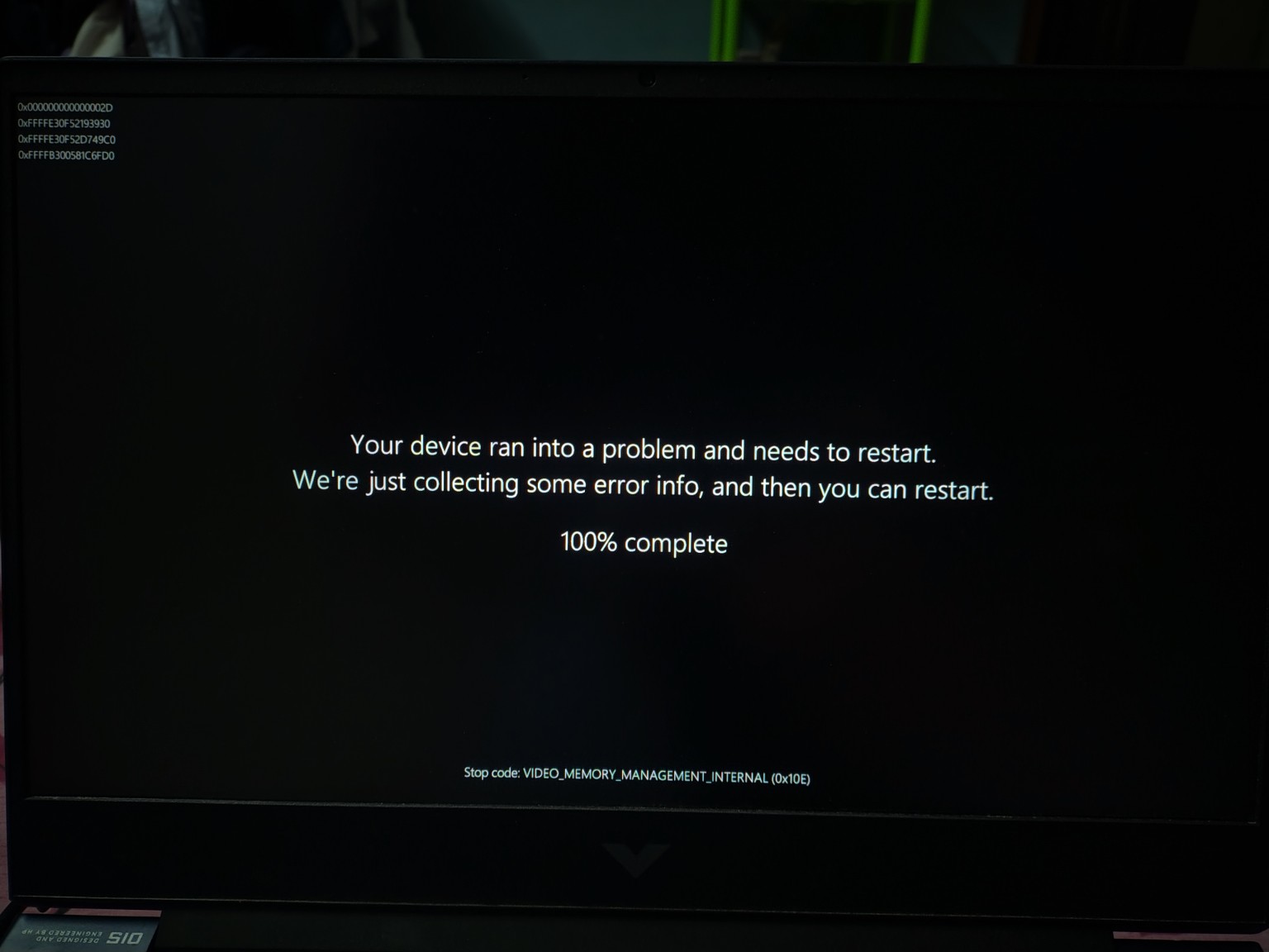 HP Victus laptop crashing (supposedly under mid-heavy gpu lo... - HP ...