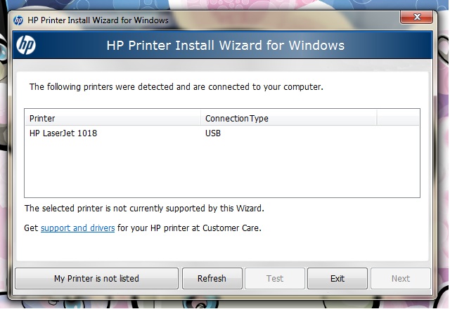  Hp Laserjet 1018  Windows 7 X64  -  9