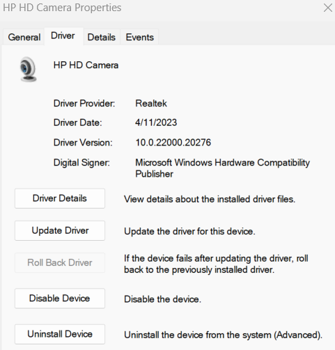 HP Camera problem - HP Support Community - 9579925