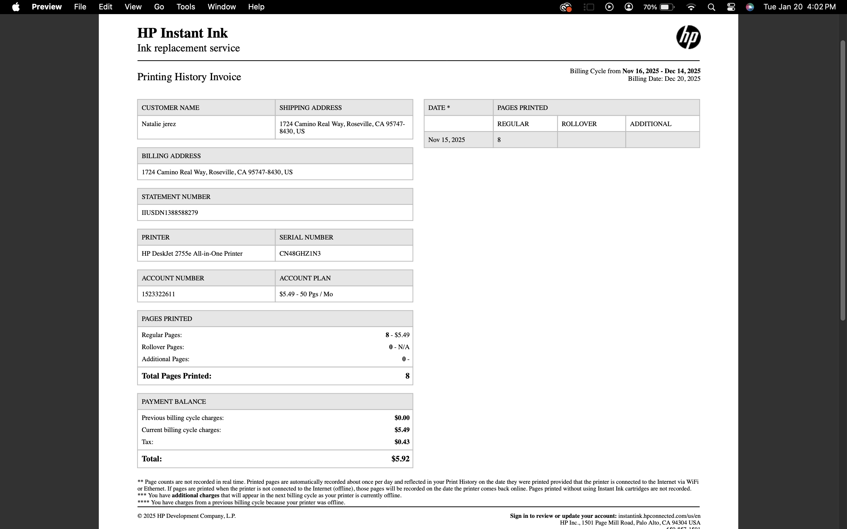 Refund Request - HP Support Community - 9583379