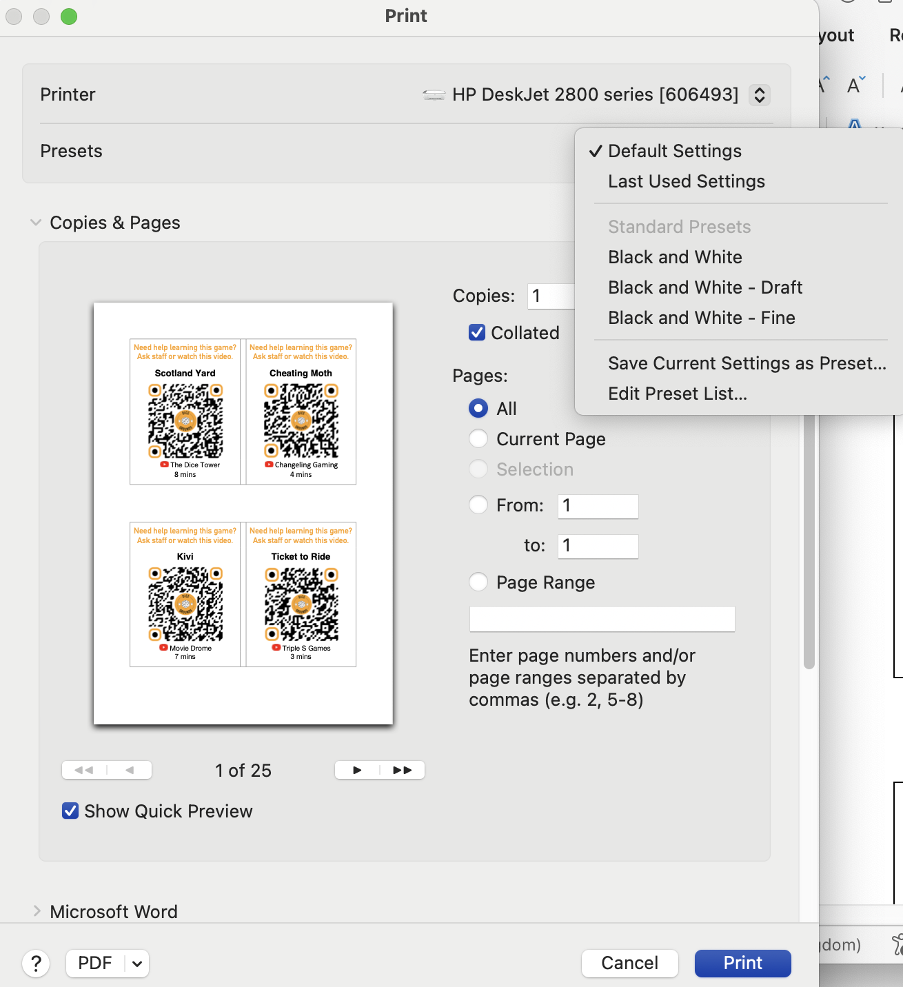 Solved: Printer presets don't include colour - HP Support Community ...