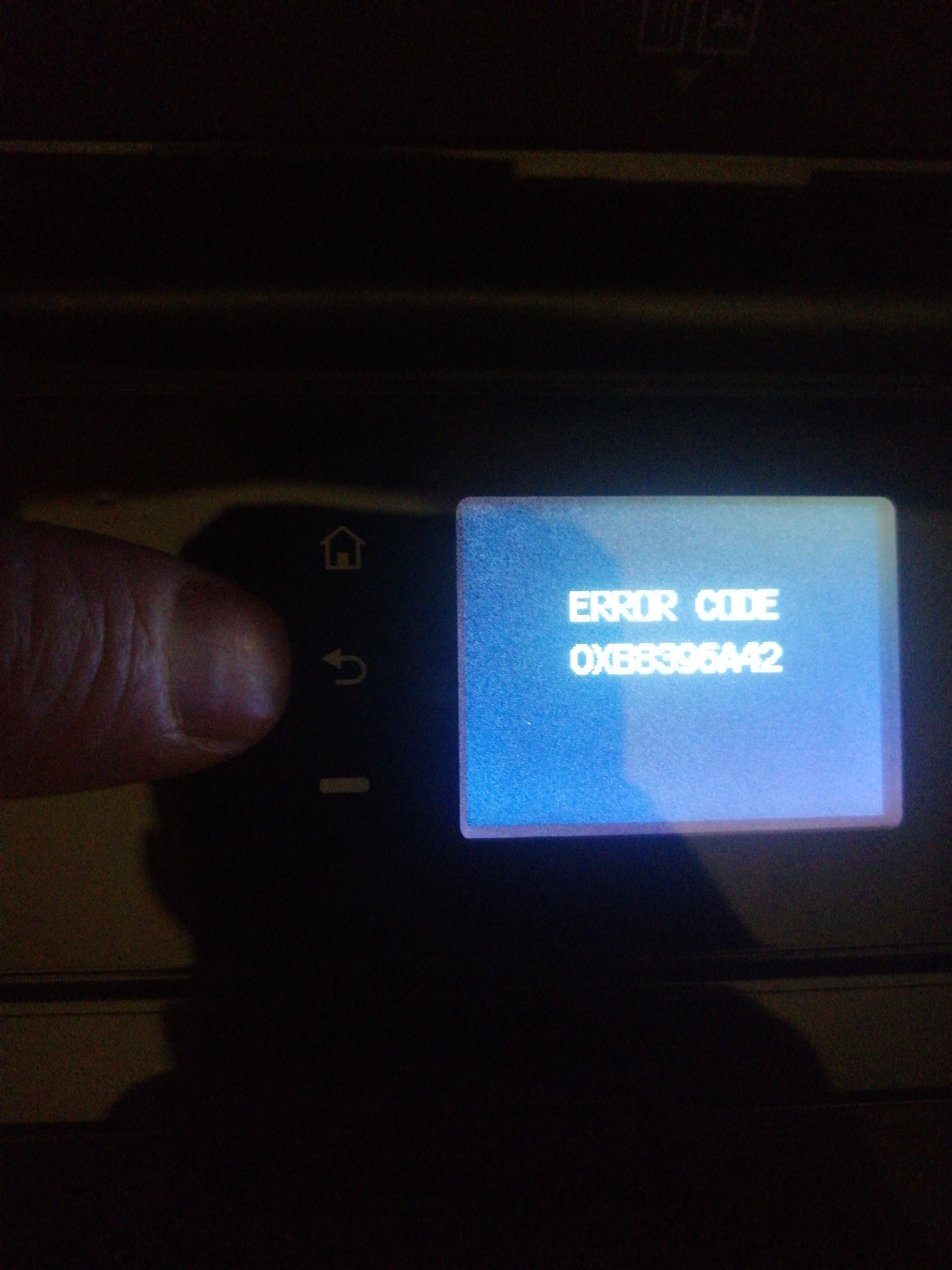 Error 0XB8396A42 - HP Support Community - 9583669