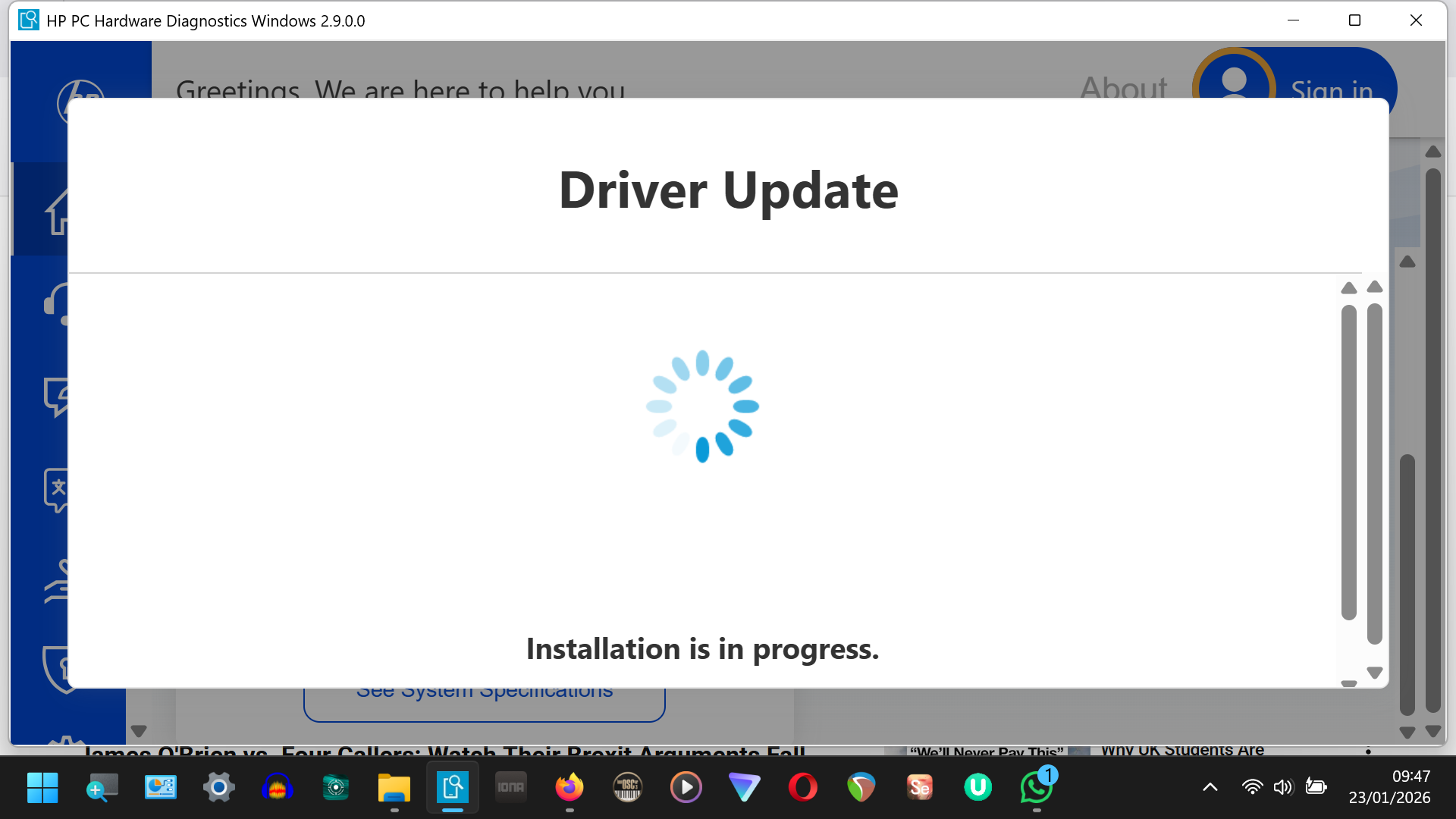 Solved: Driver Update Taking Forever - HP Support Community - 9585033
