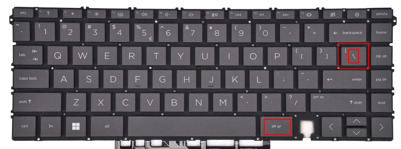 Impossile to type characters on L key - HP Support Community - 9585671