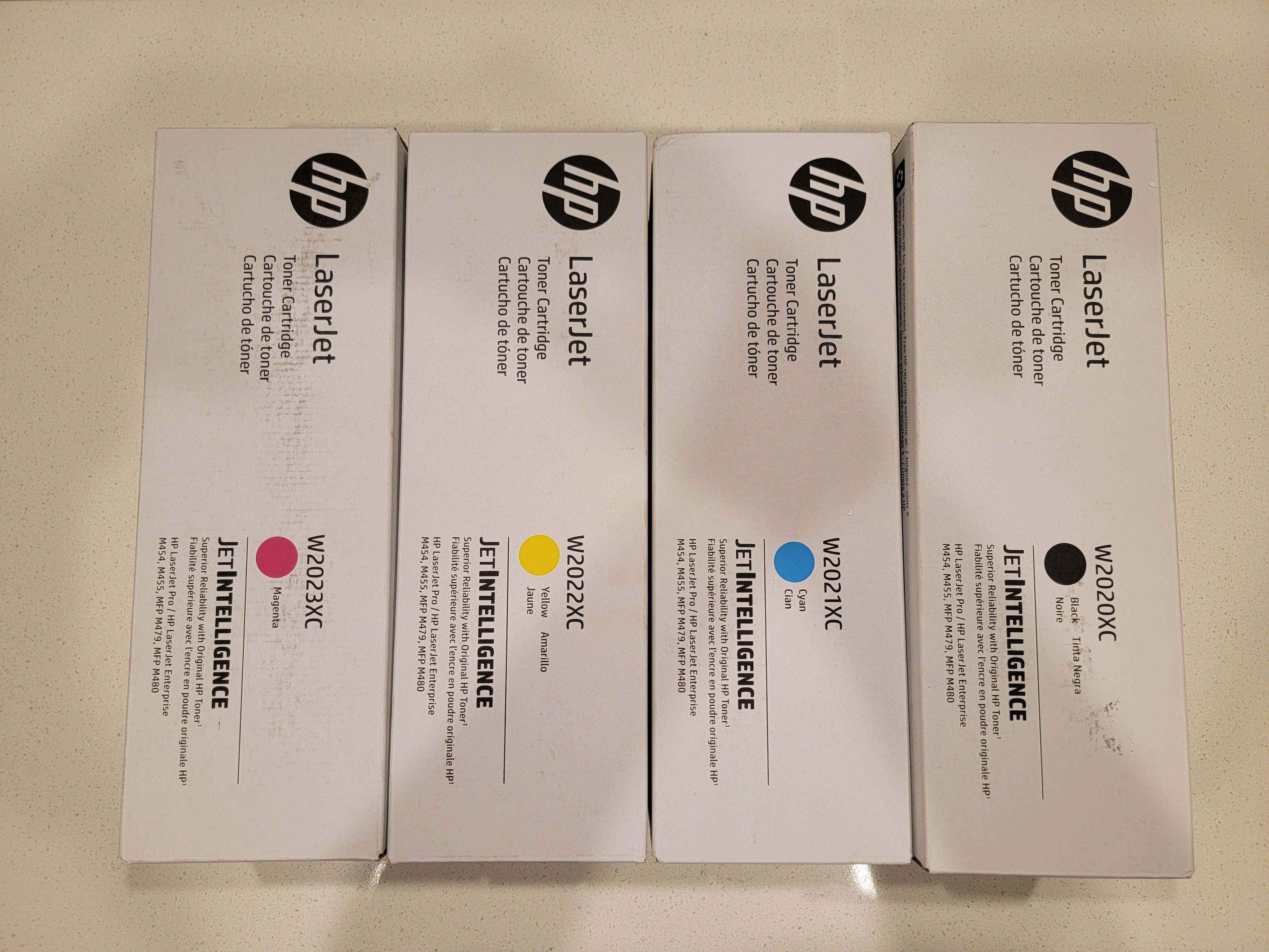 414X Toner Authenticity QR Codes Missing - HP Support Community - 9591721