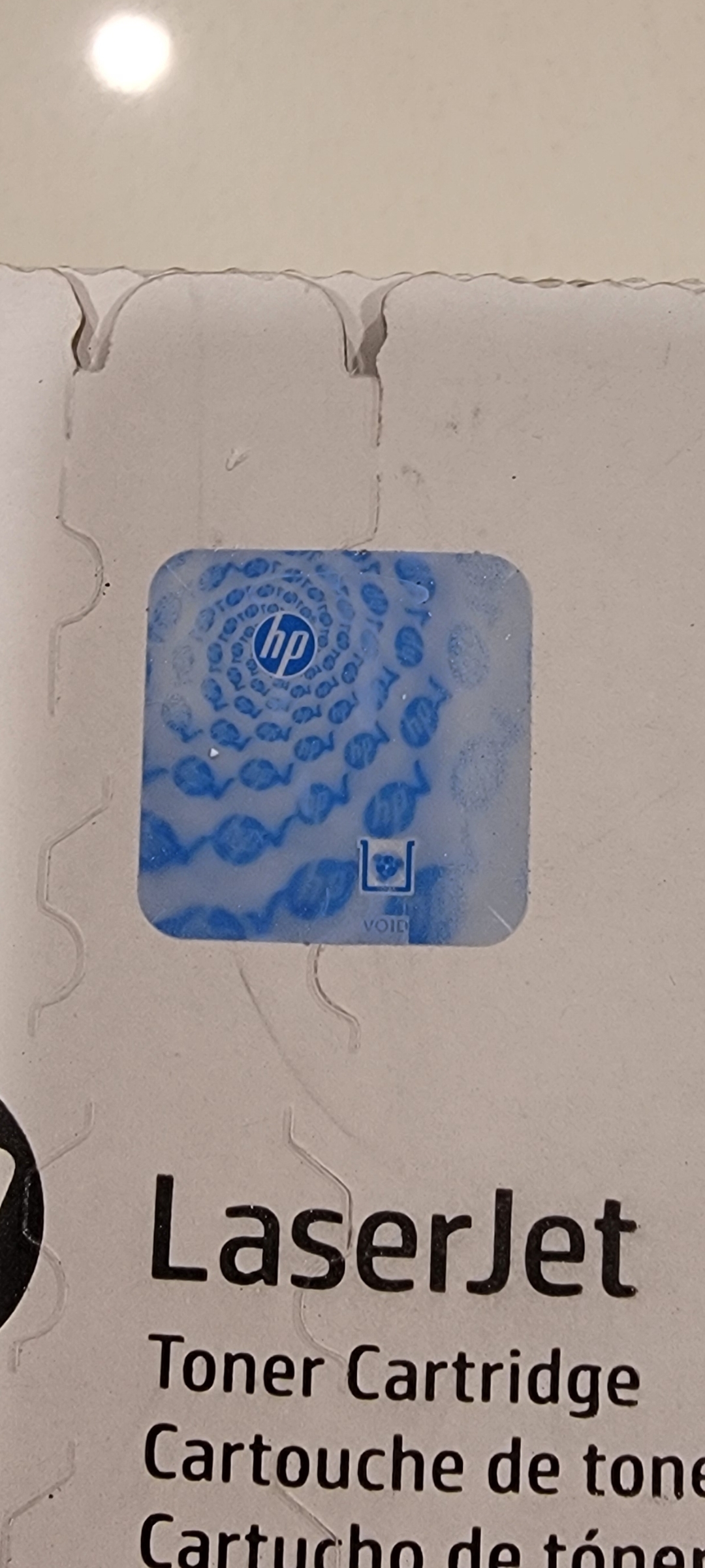 414X Toner Authenticity QR Codes Missing - HP Support Community - 9591721