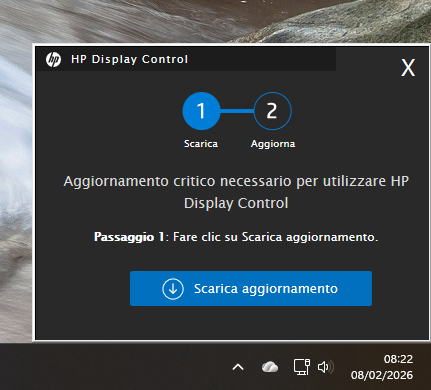 HP Display Control Update - fail - HP Support Community - 9596772