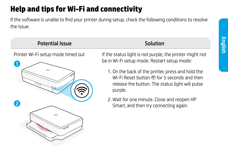 Solved: Re: changed internet provider and can't connect printer - En ...